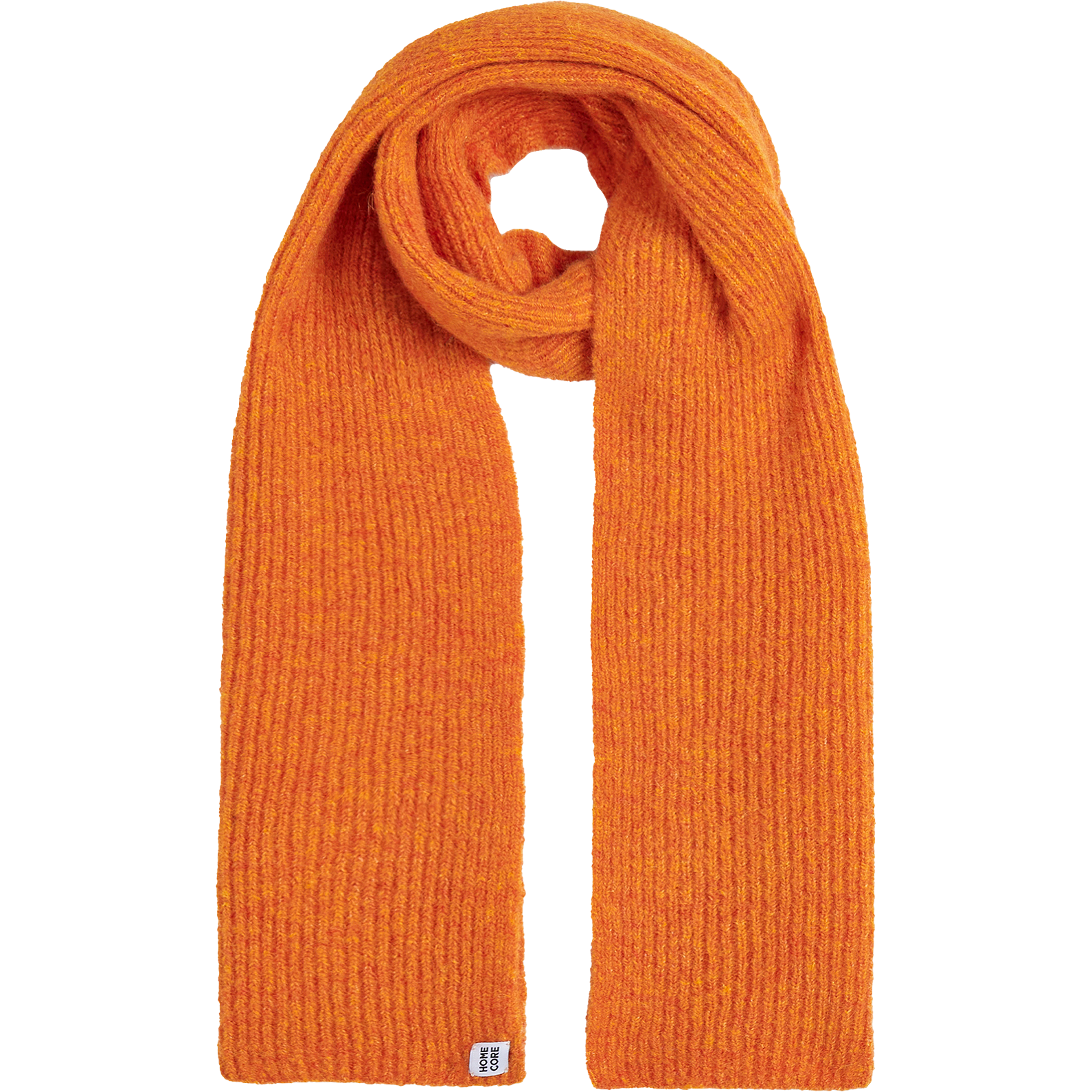 Baby Alpaca Scarf - Big Orange