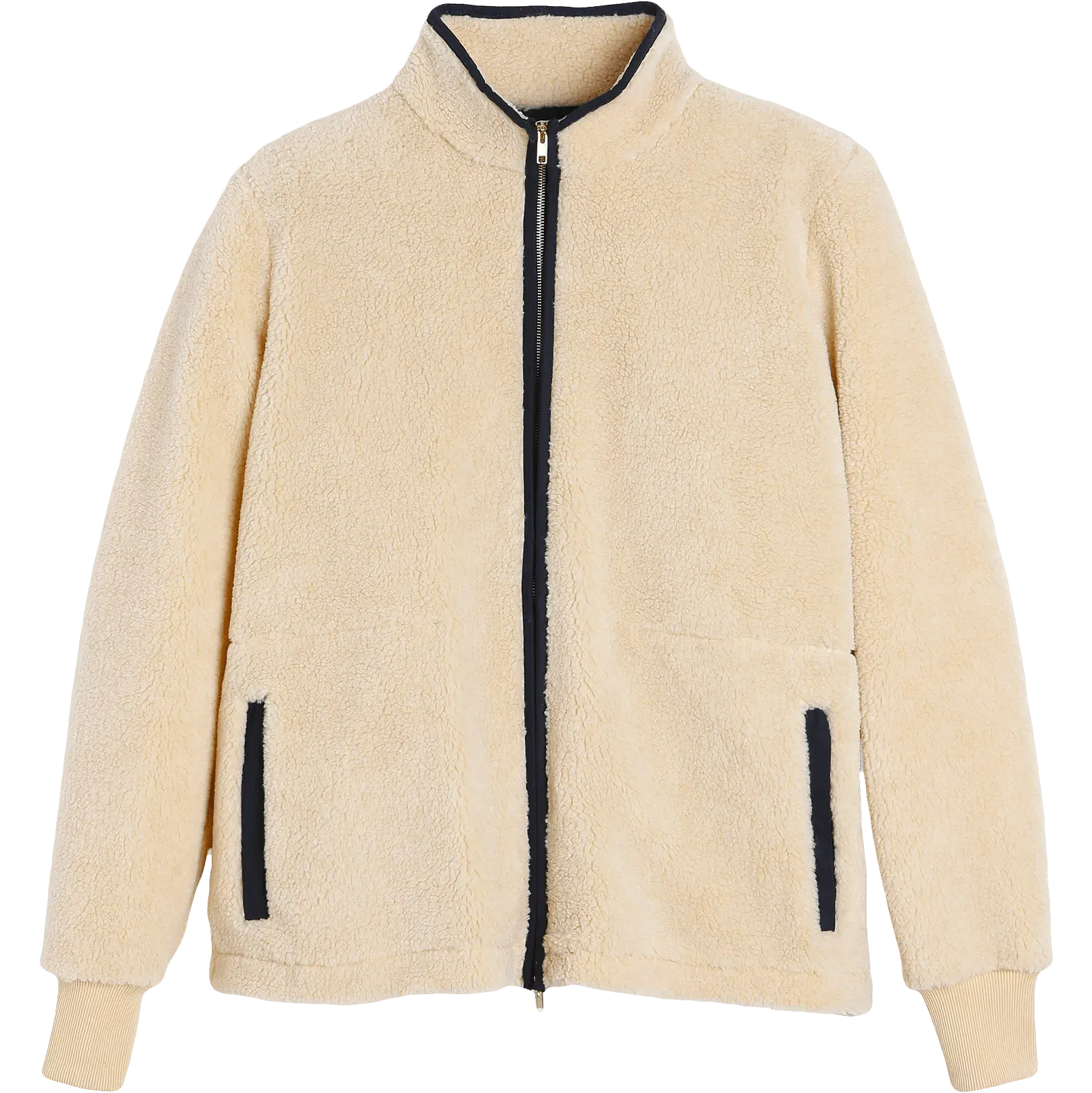 Fly Fur Sherpa Jacket - Cream