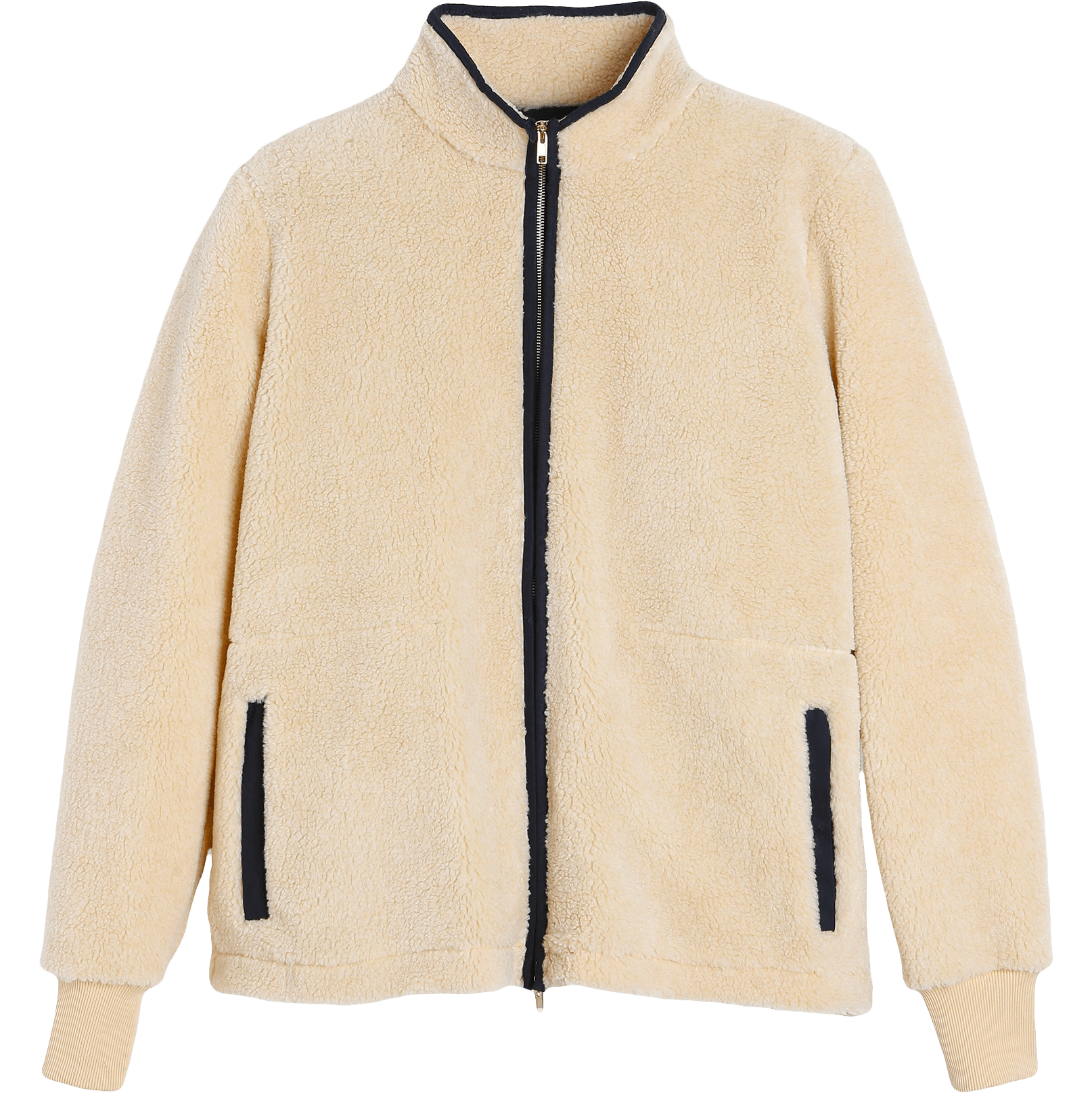 Fly Fur Sherpa Jacket - Cream