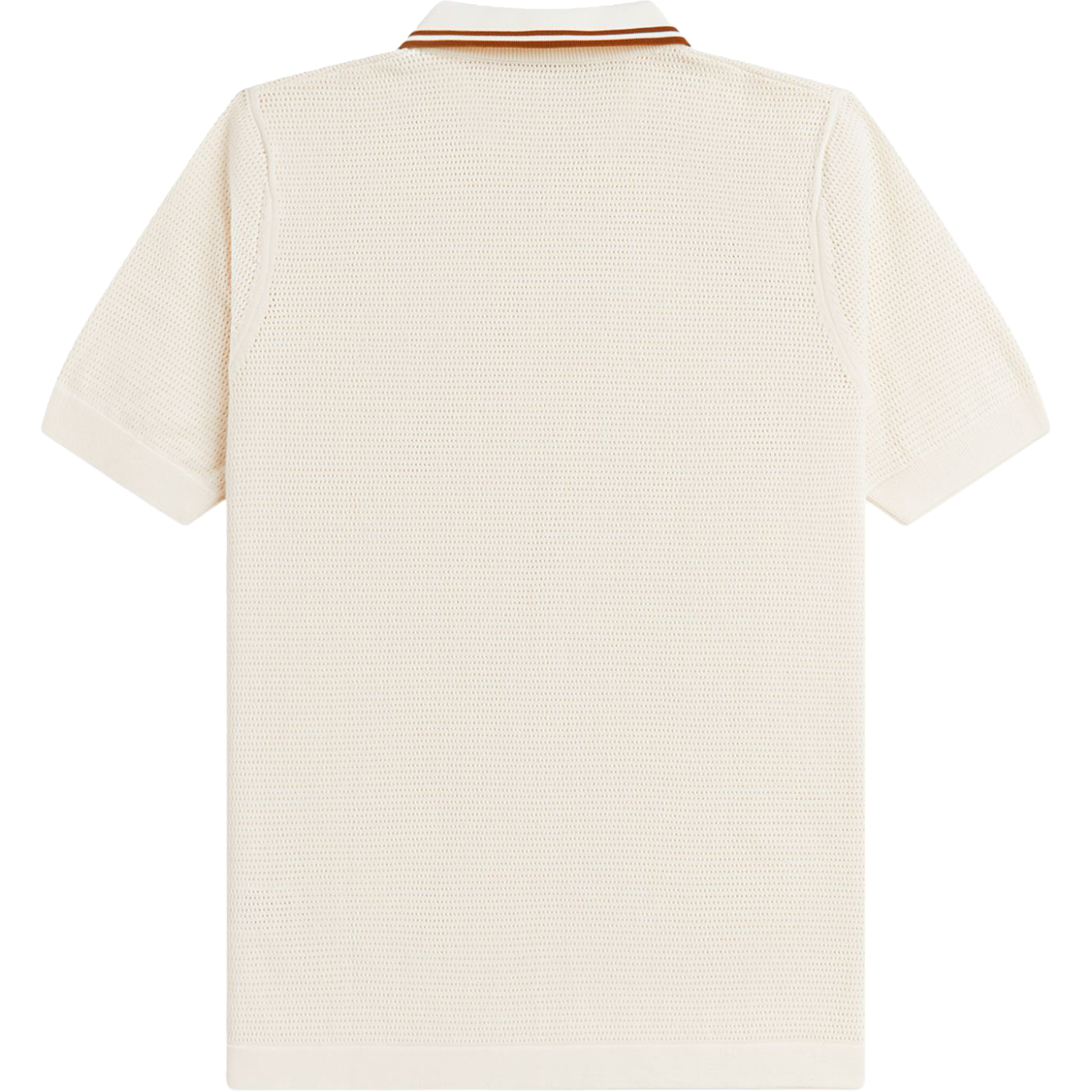 Pointelle Knitted Shirt - Ecru