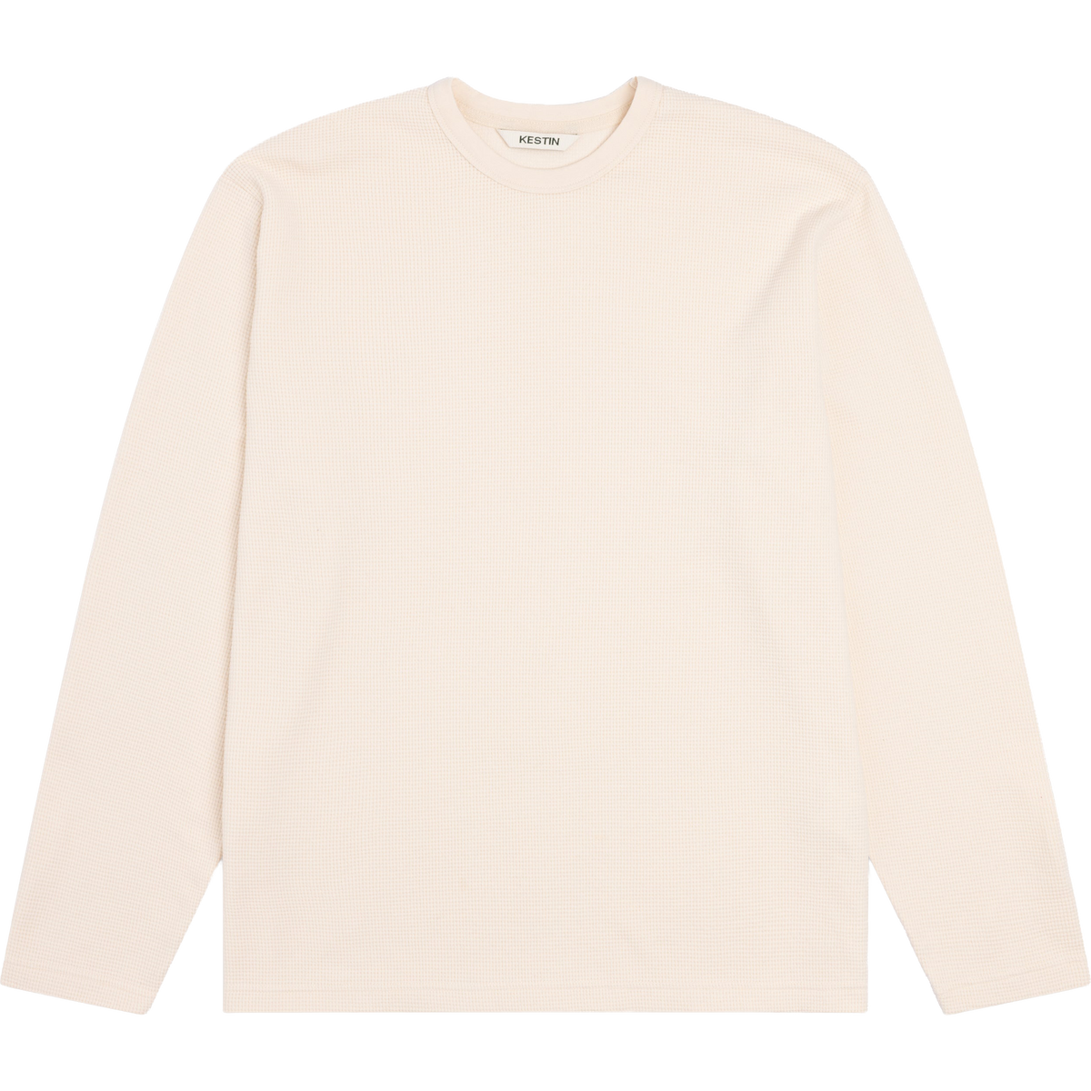 Waternish L/S  Brushed Tee - Ecru