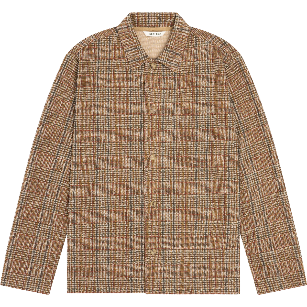 Portree Overshirt - Peat Check