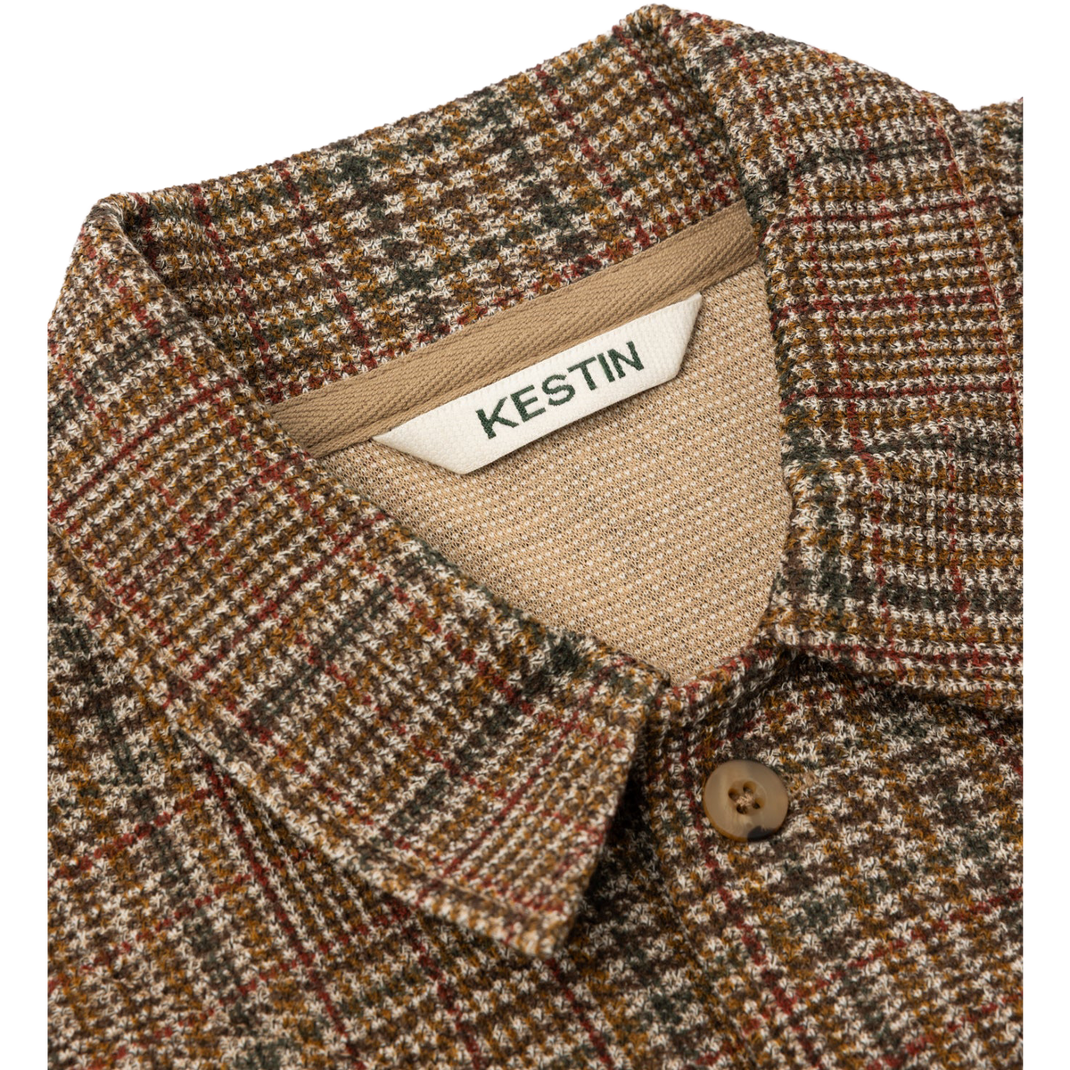 Portree Overshirt - Peat Check