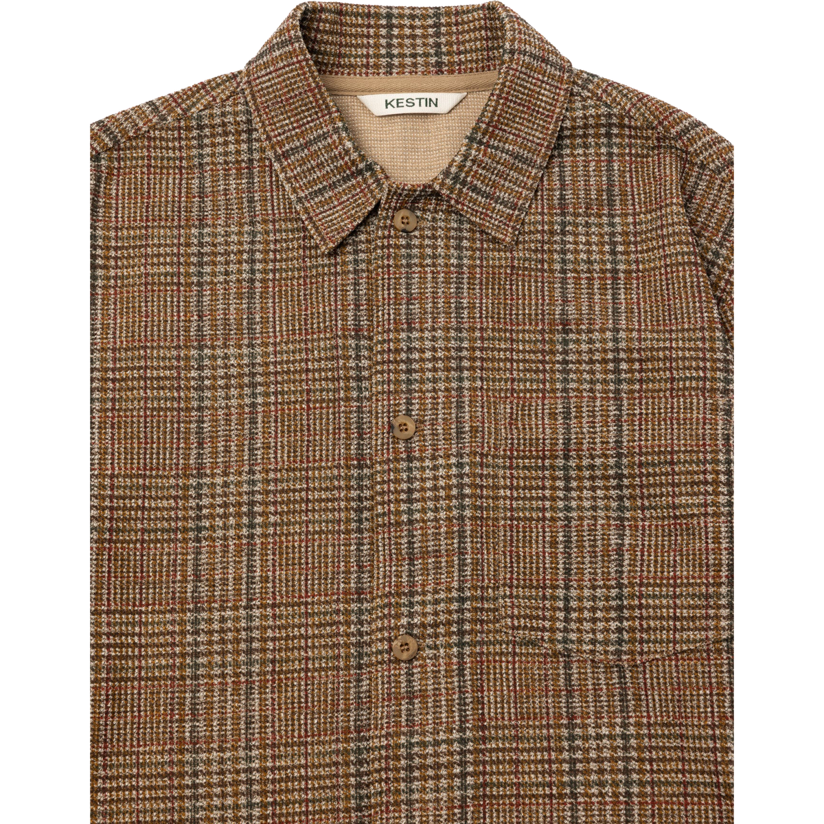 Portree Overshirt - Peat Check