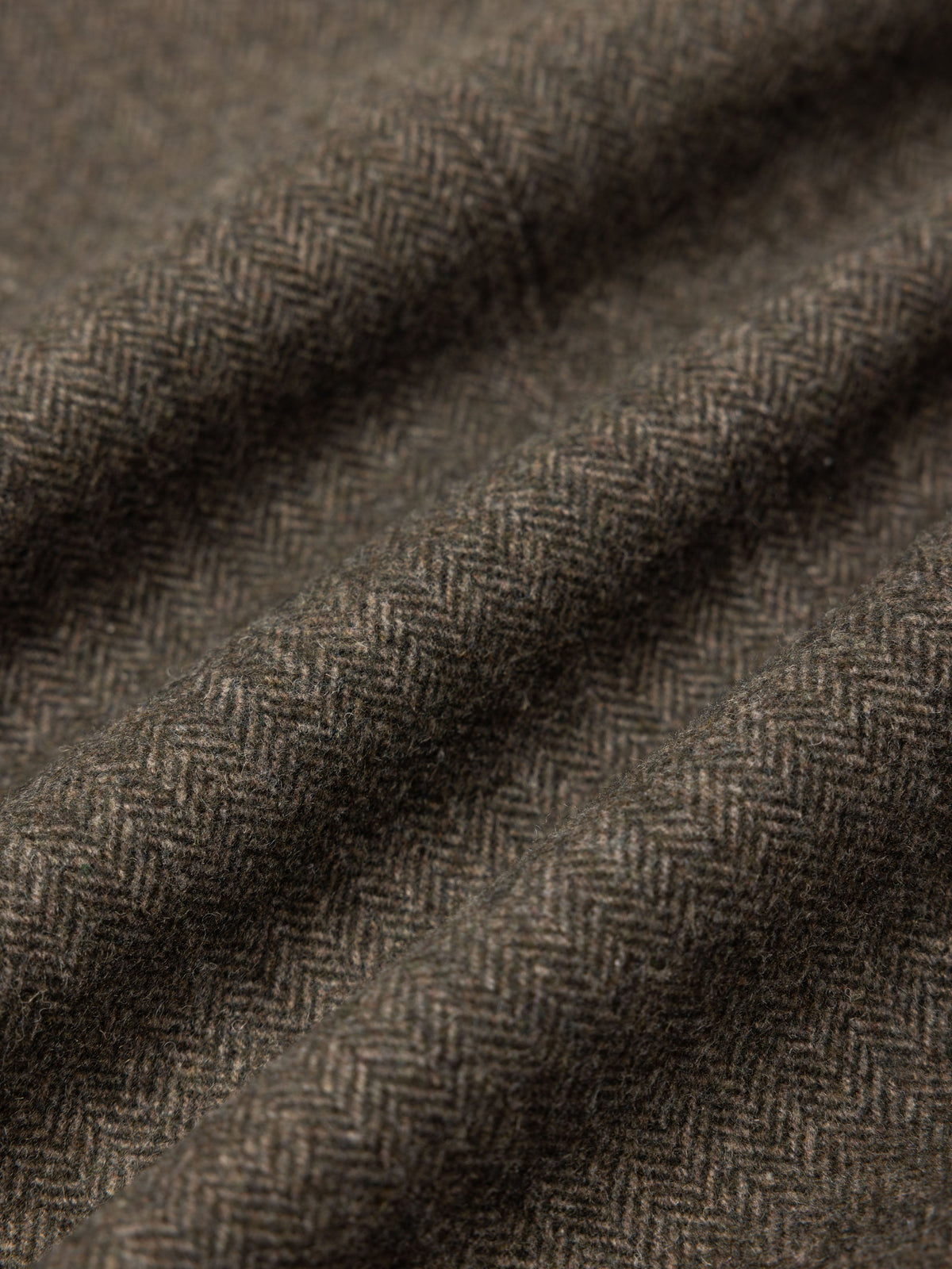 Stac Herringbone Blazer - Olive