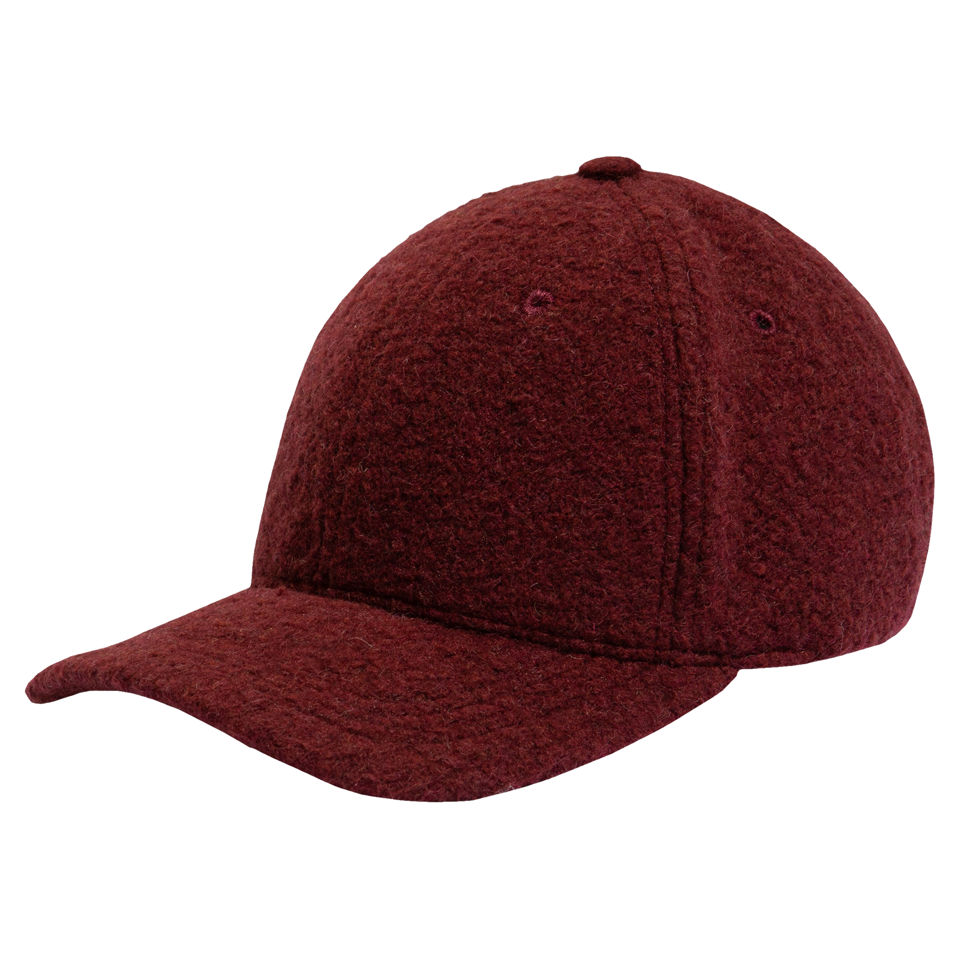 Comets Wool Ballcap - Burgundy