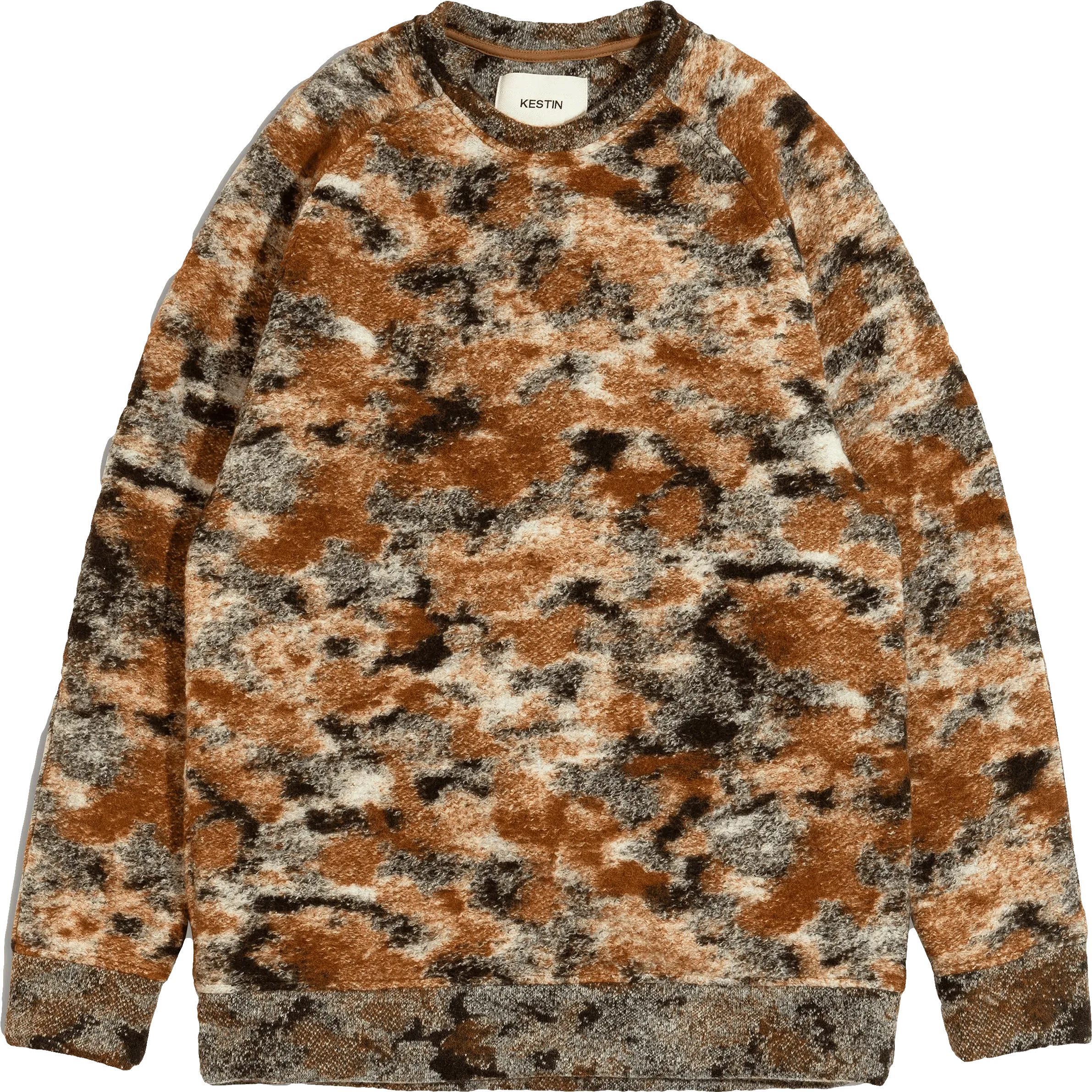 Durness Fleece Sweatshirt - Rust Camo