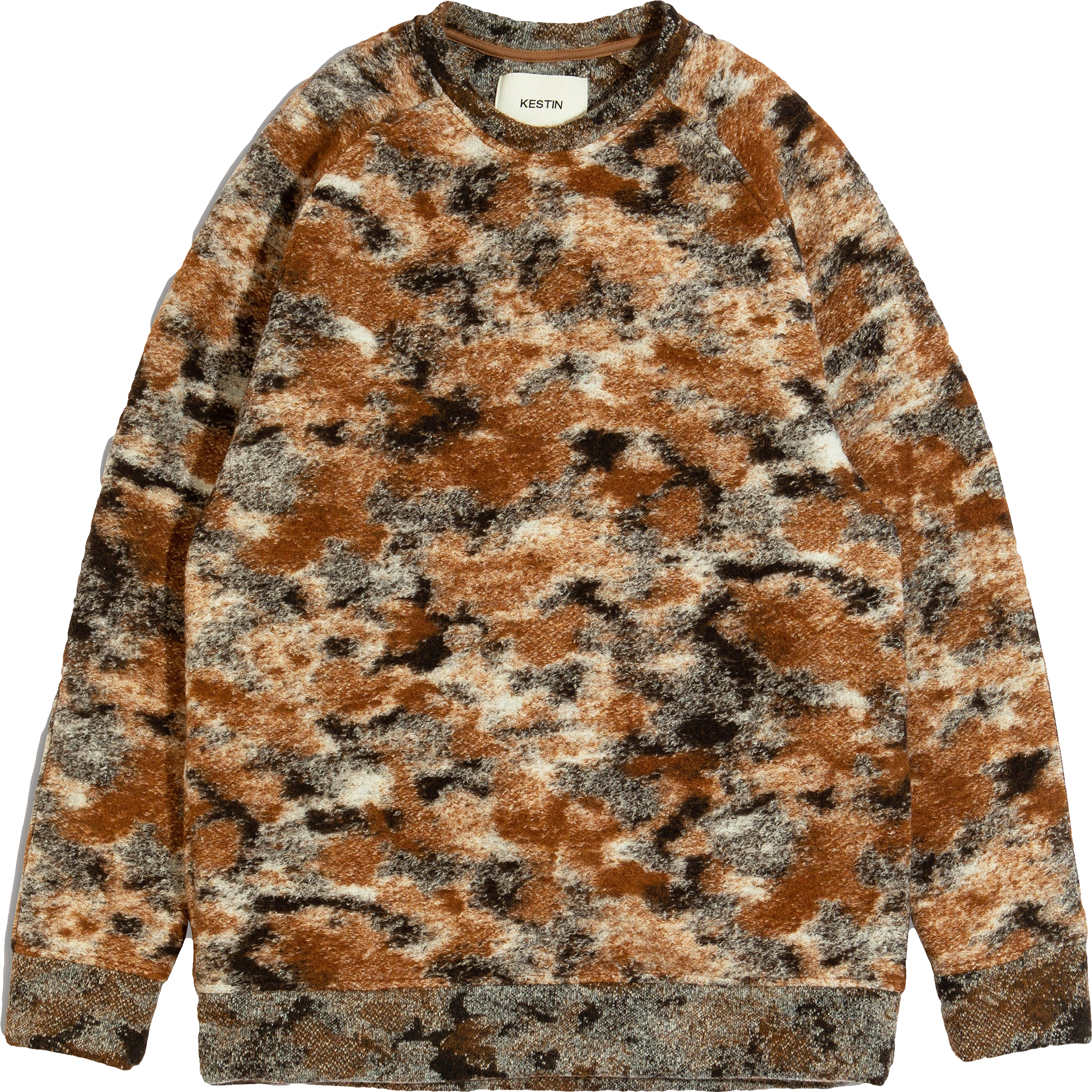 Durness Fleece Sweatshirt - Rust Camo