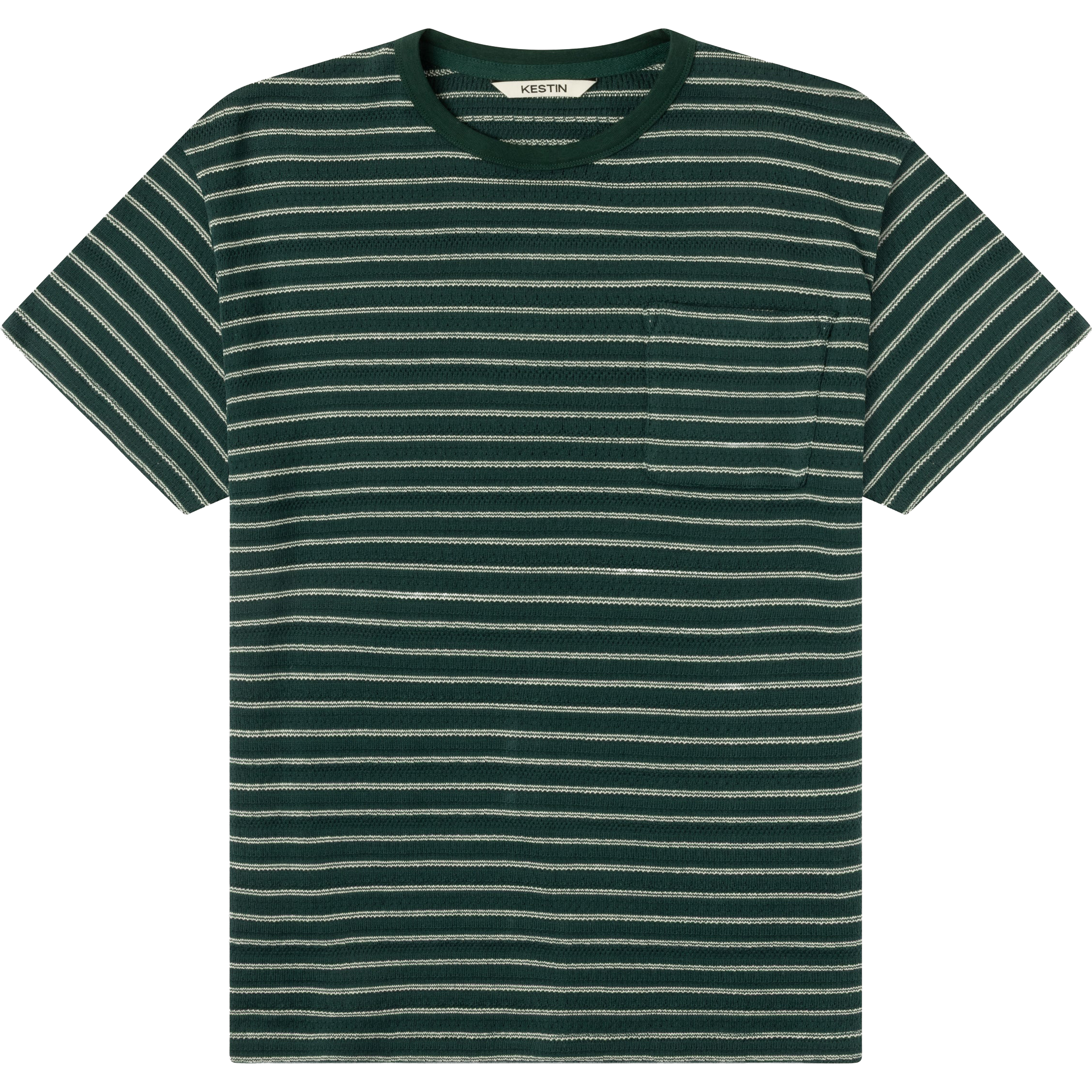 Fly T-Shirt - Green / Ecru