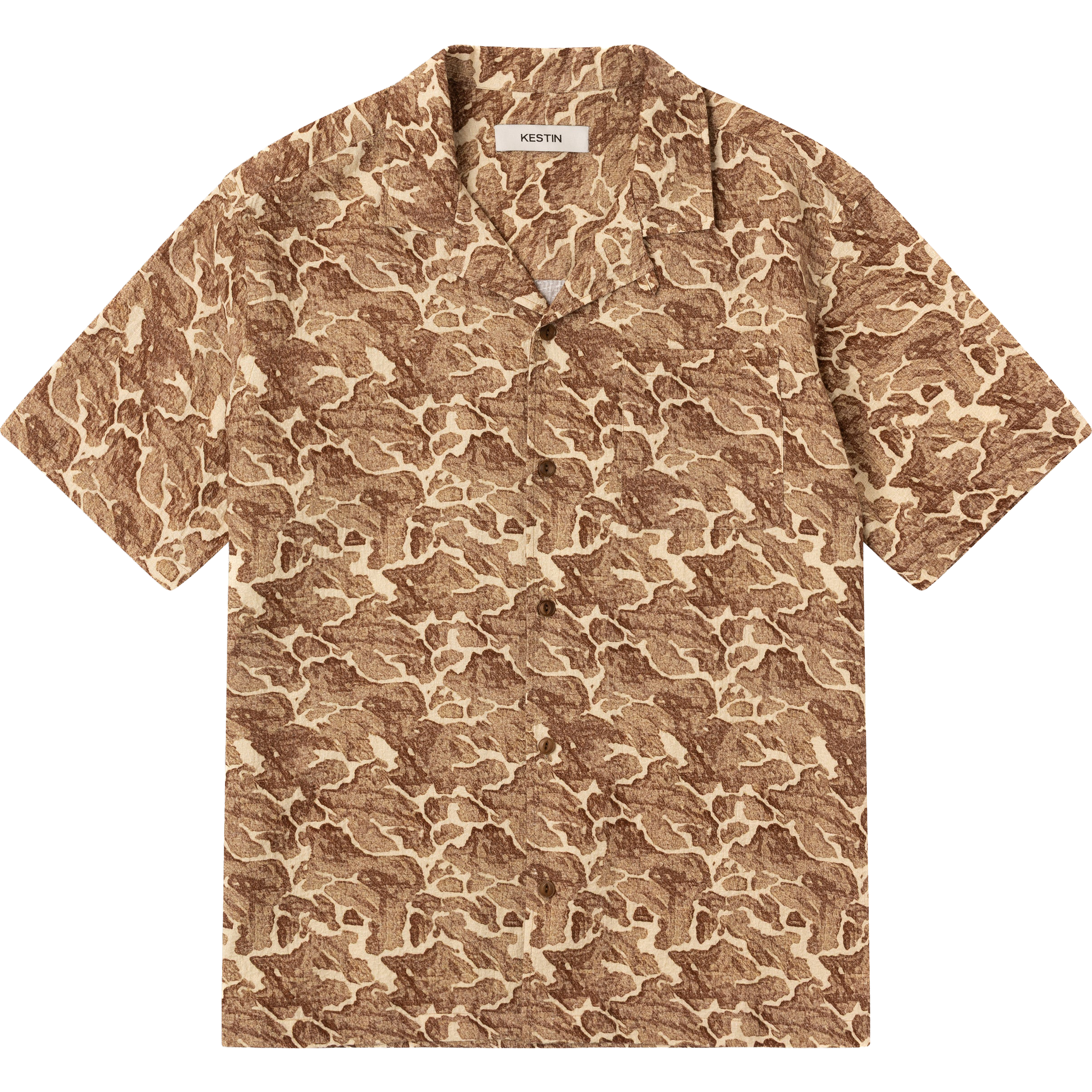 Crammond Shirt - Brown Landscape