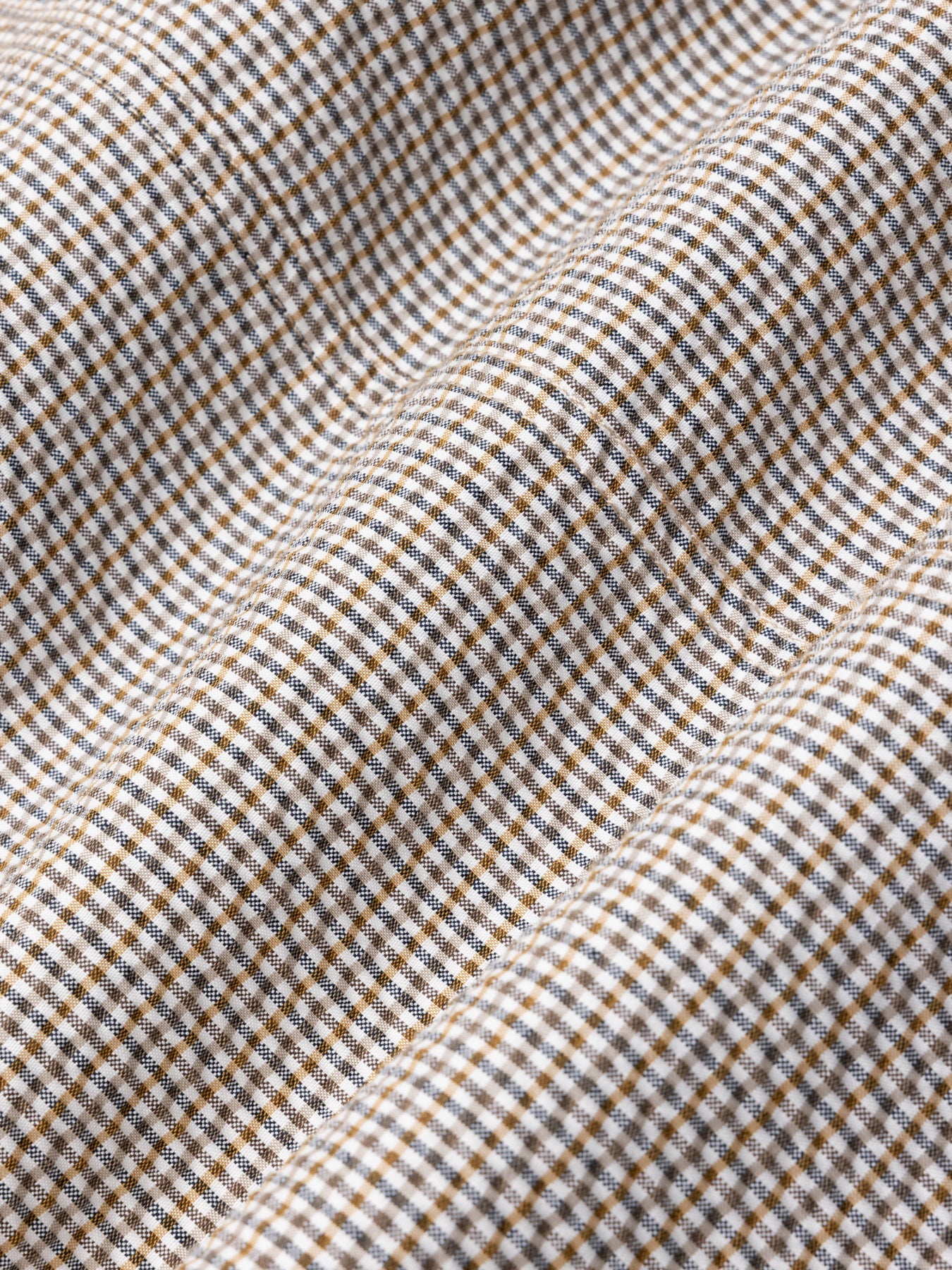Clyde Pant - Brown Mini Check