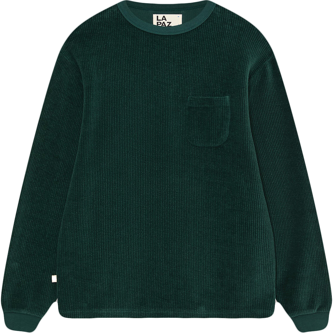 Duarte Ribbed Crewneck - Dark Green