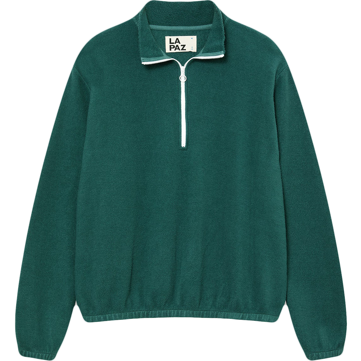 Mata Half-Zip Fleece Sweater - Dark Green