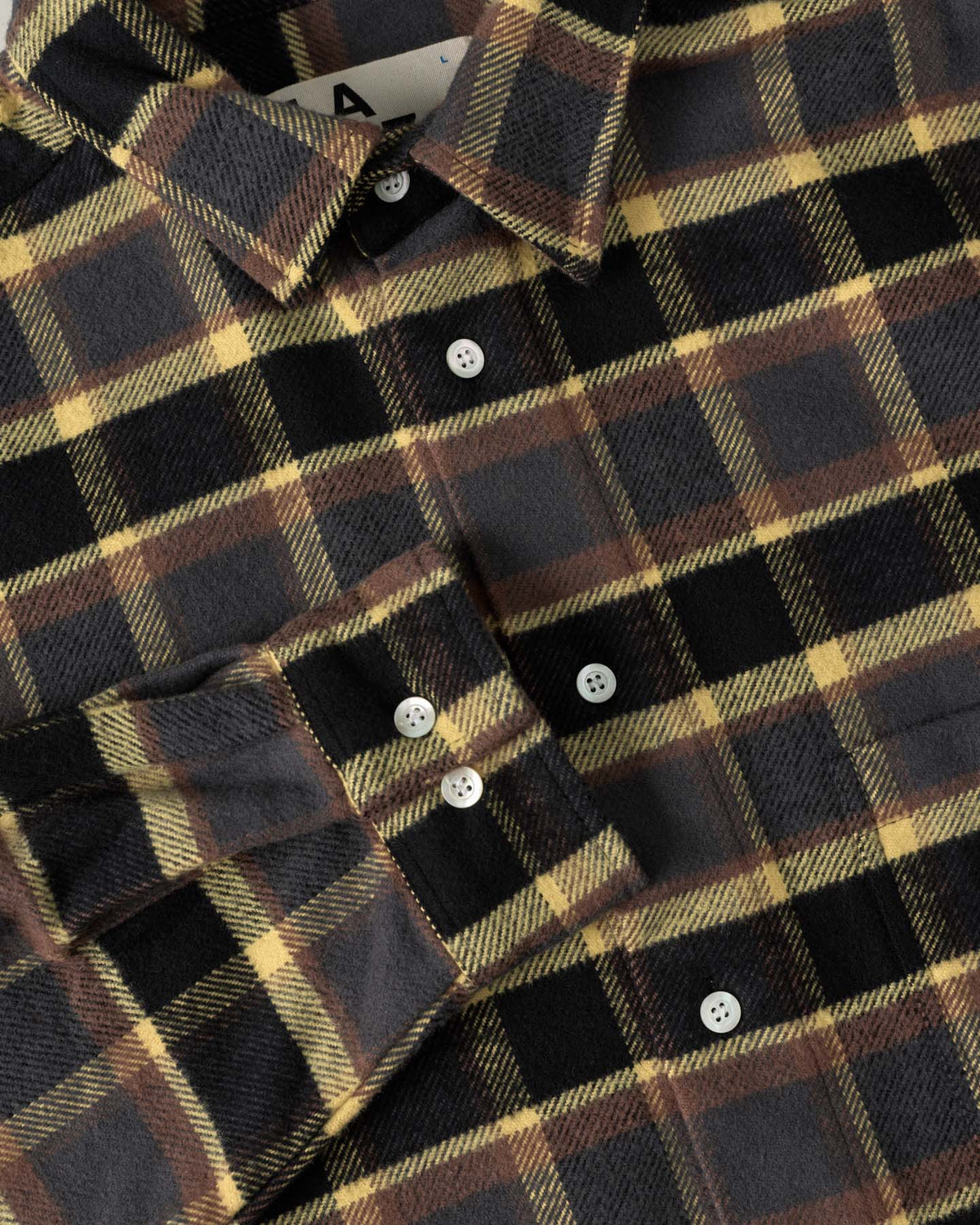 Carvalho Oversized Shirt - Yellow Checks