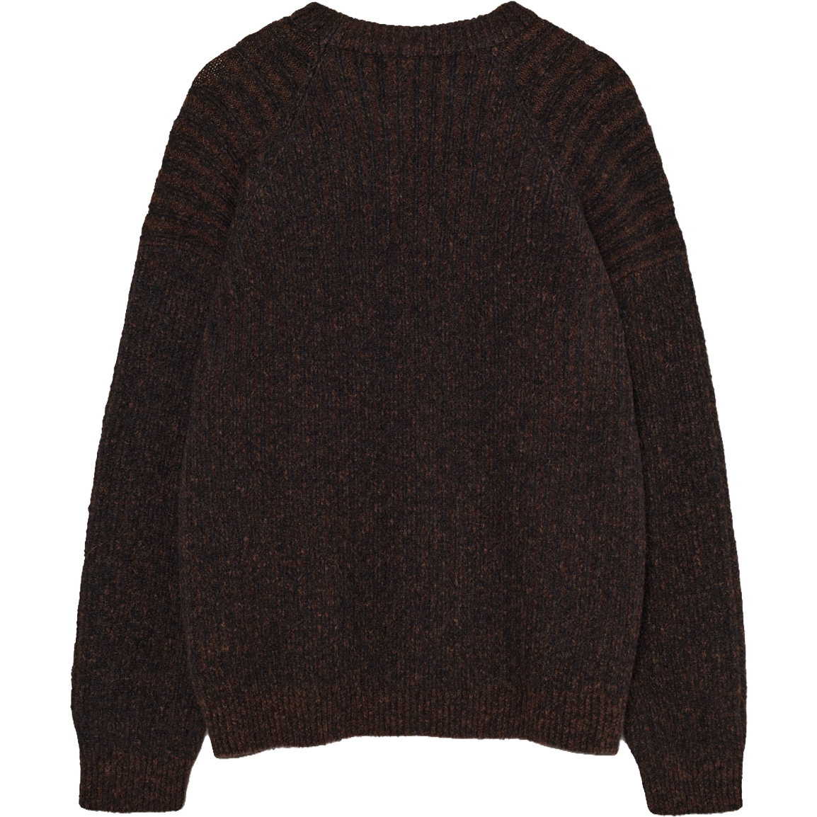 Delgado Crew Knit - Brown / Black