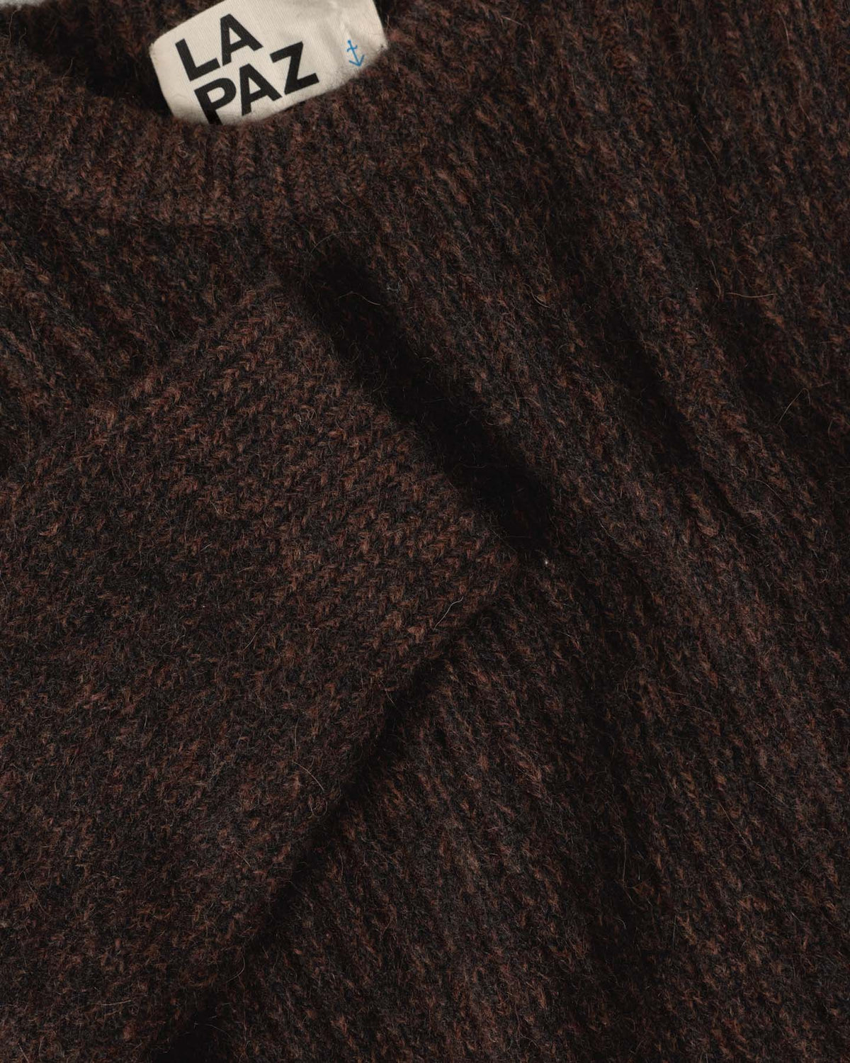 Delgado Crew Knit - Brown / Black