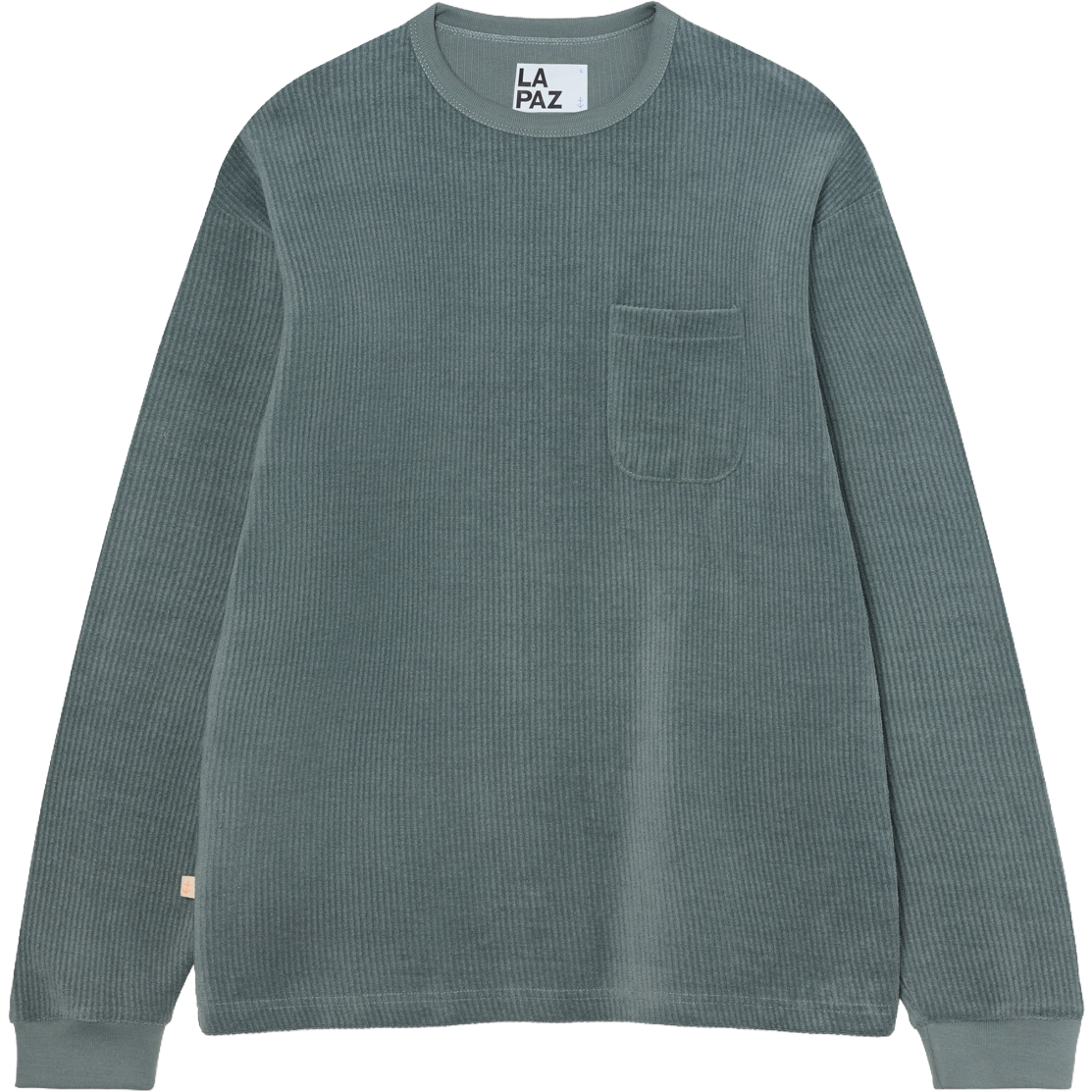 Duarte Ribbed Crewneck - Balsam Green