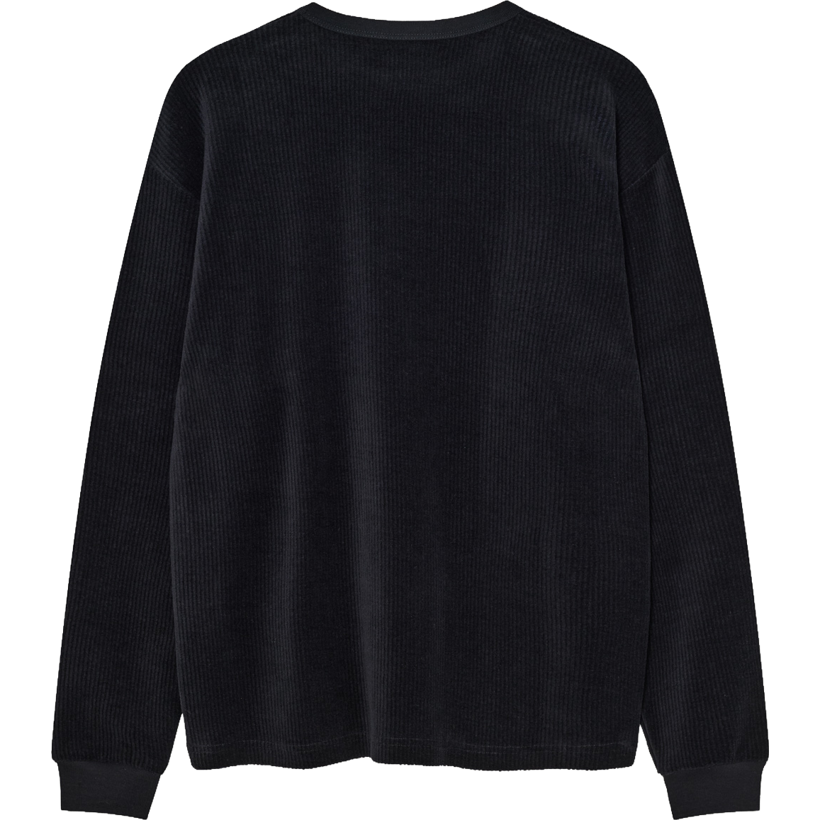Duarte Ribbed Crewneck - Black