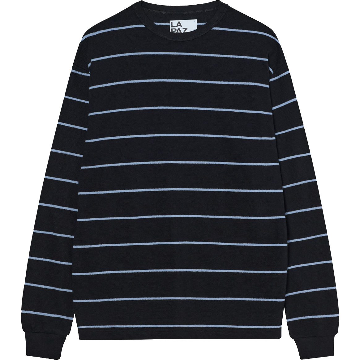 Feijó L/S Tee - Black / Blue Stripes
