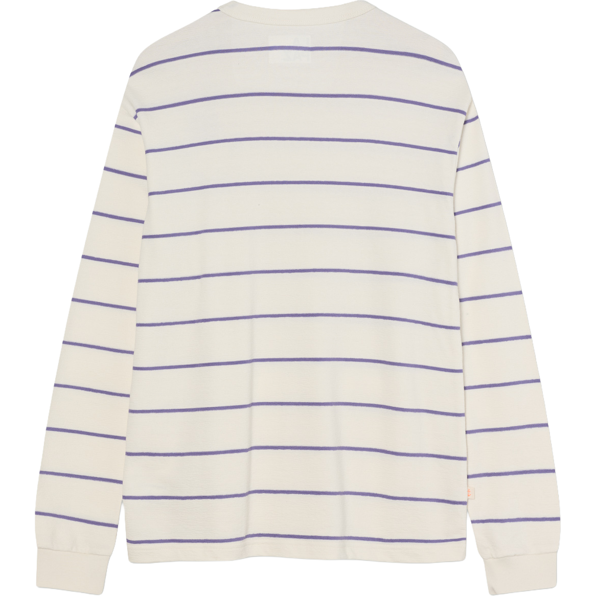Feijó L/S Tee - Ecru / Grape Stripes