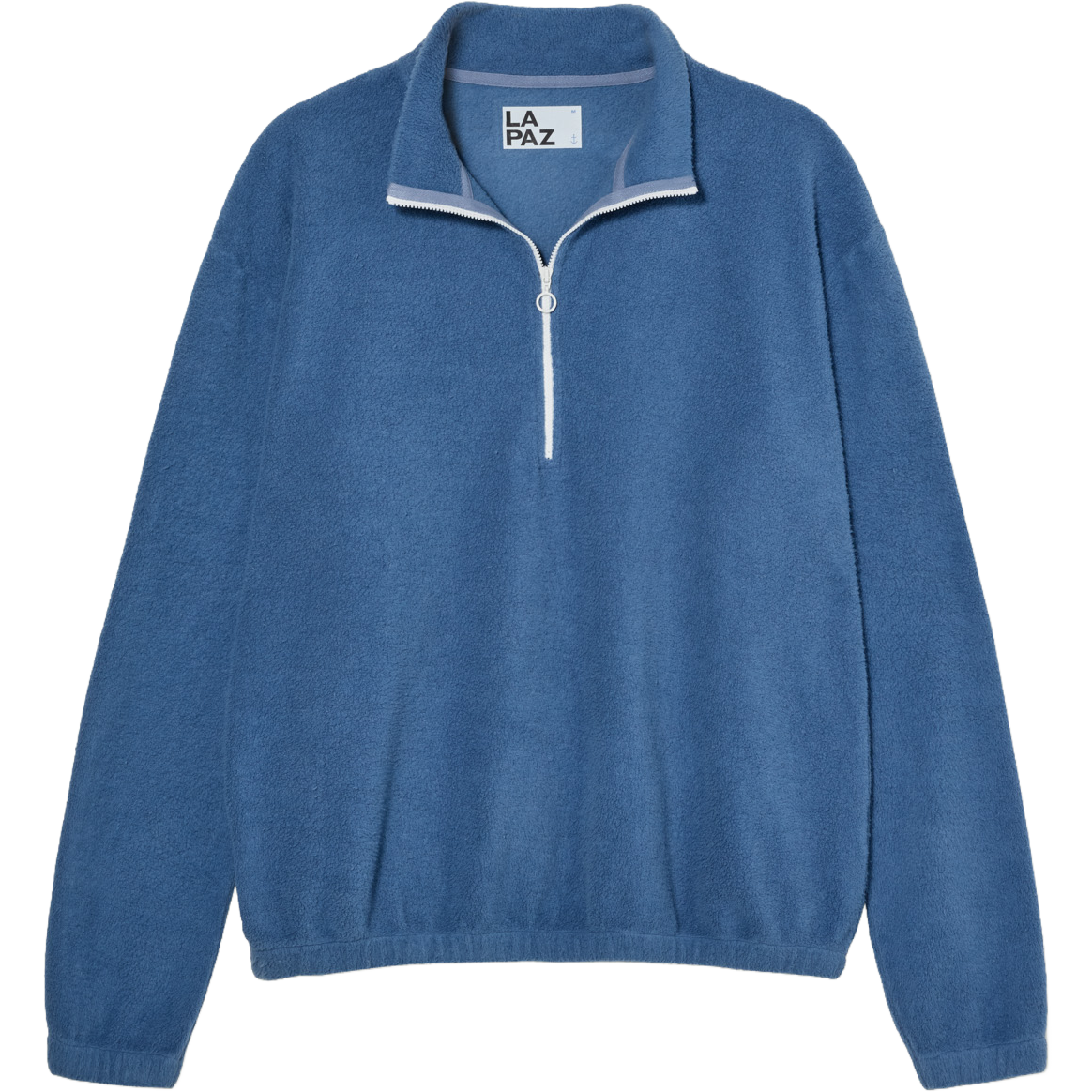 Mata Half-Zip Fleece Sweater - Blue