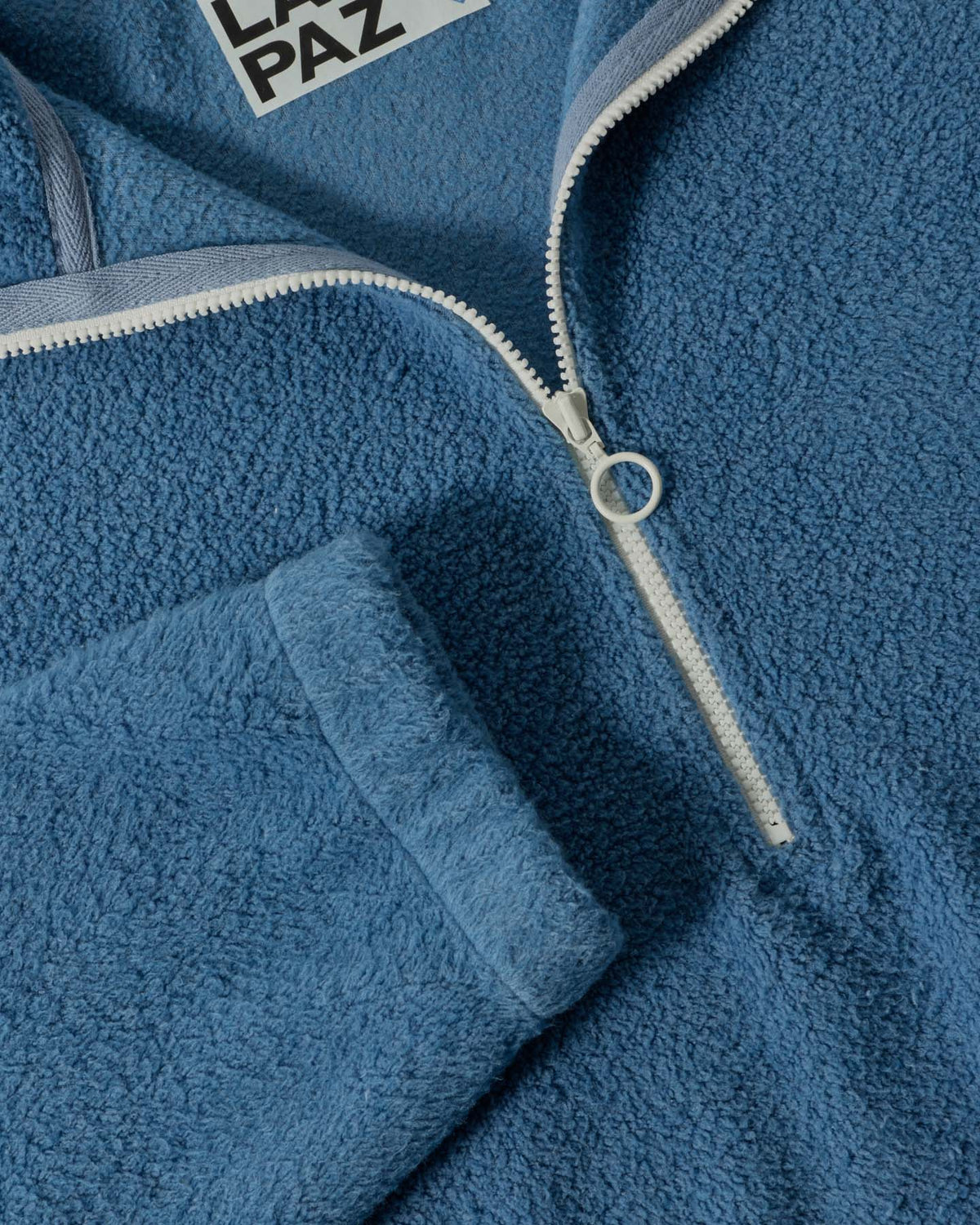 Mata Half-Zip Fleece Sweater - Blue
