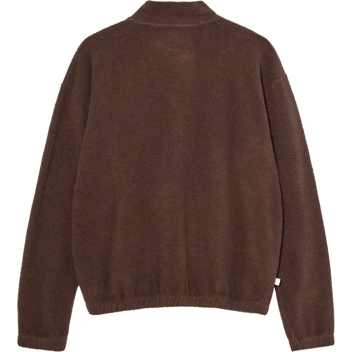 Mata Half-Zip Fleece Sweater - Brown