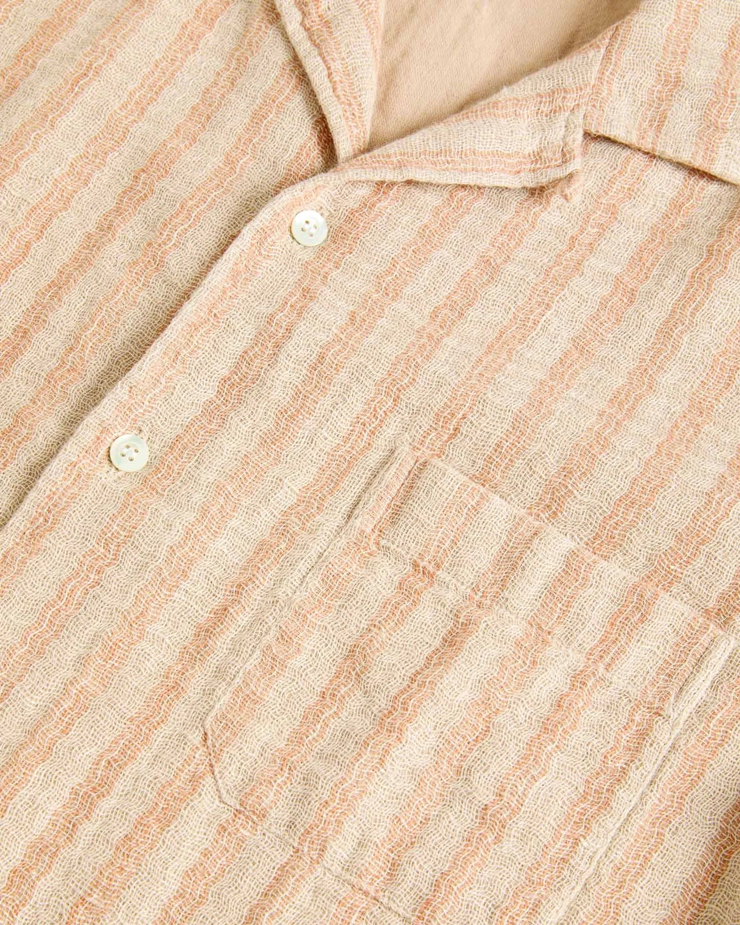Silveira Shirt - Clay Stripe