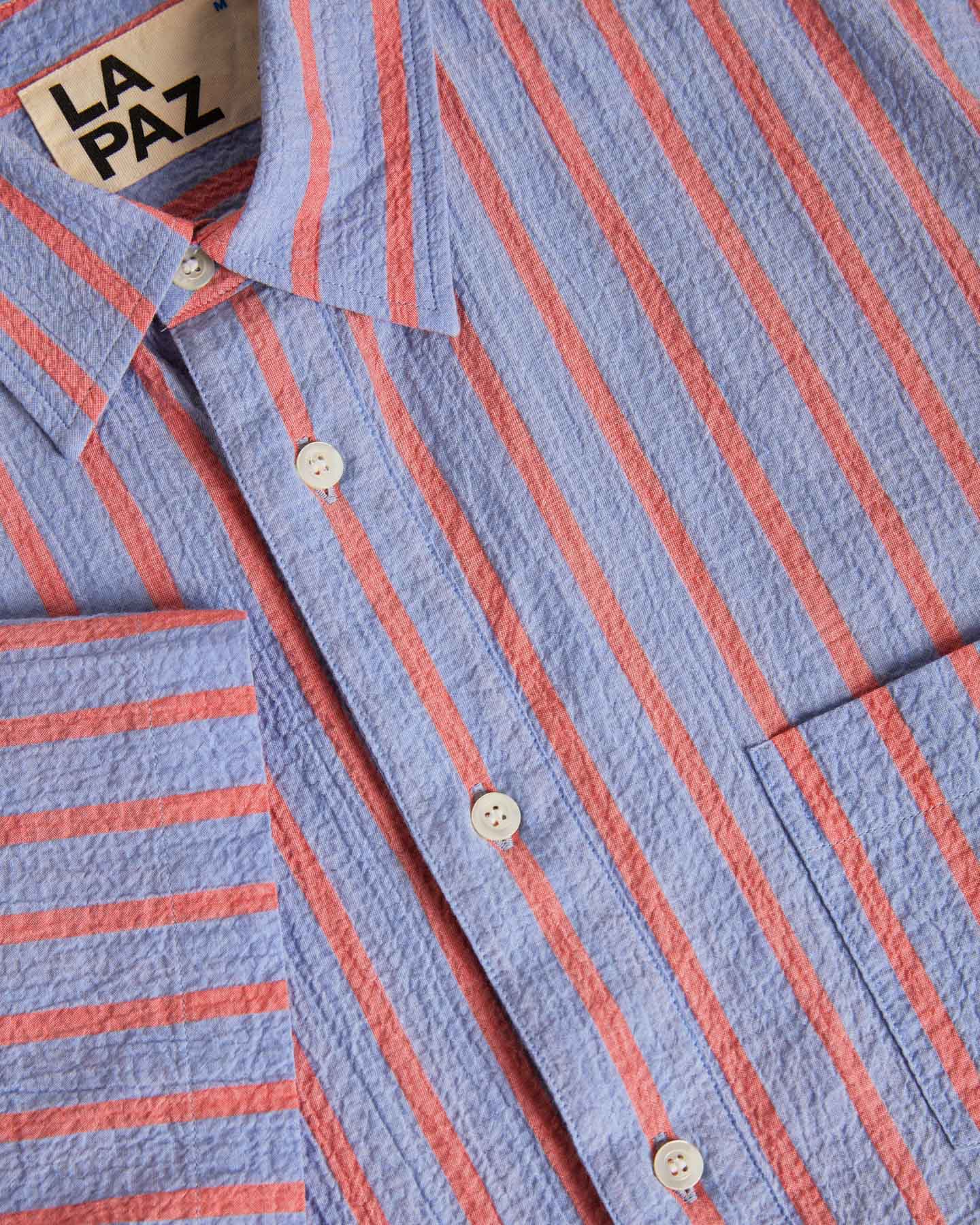 Alegre Shirt - Sunrise / Wind Blue Stripe