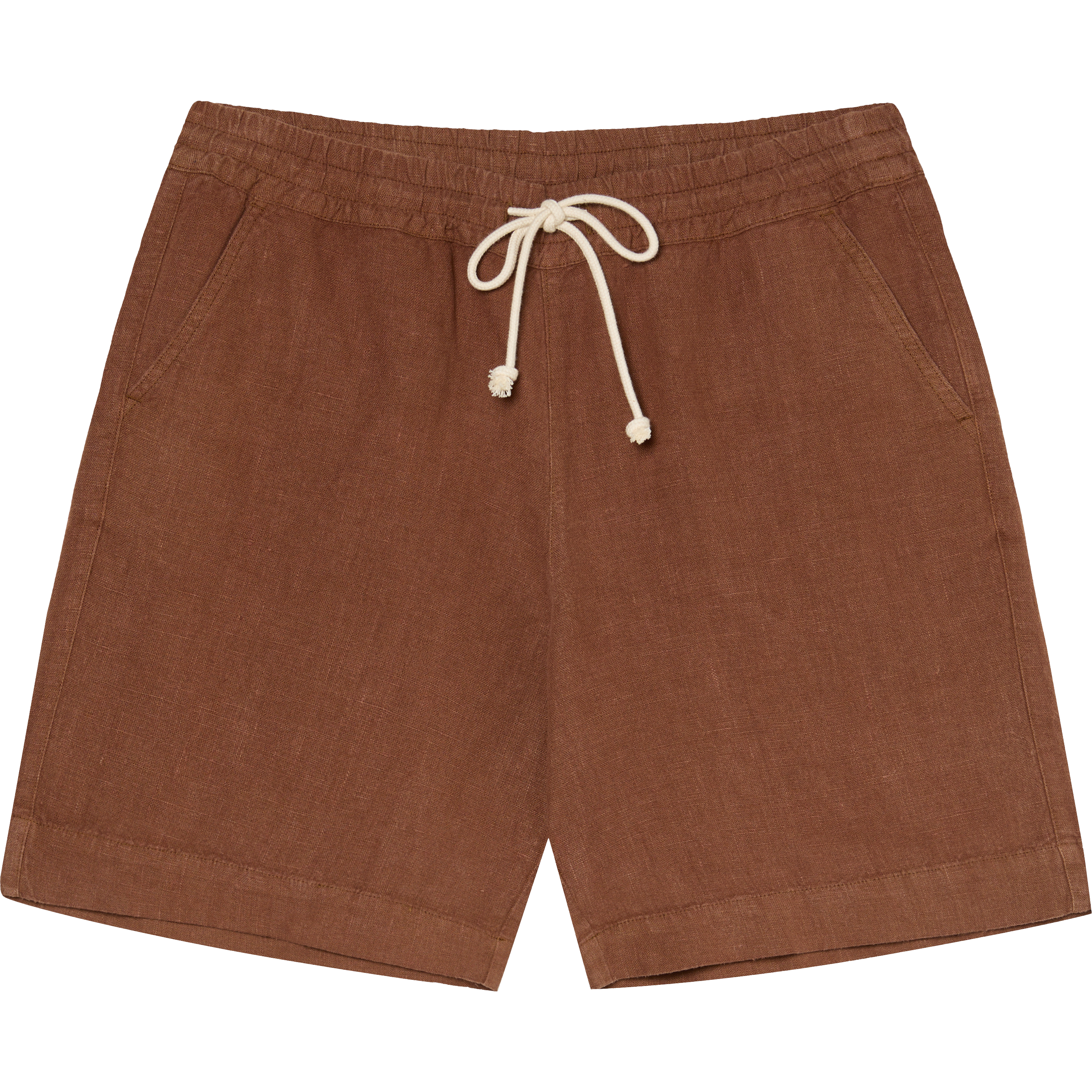 Pestana Shorts - Aztec Brown Linen