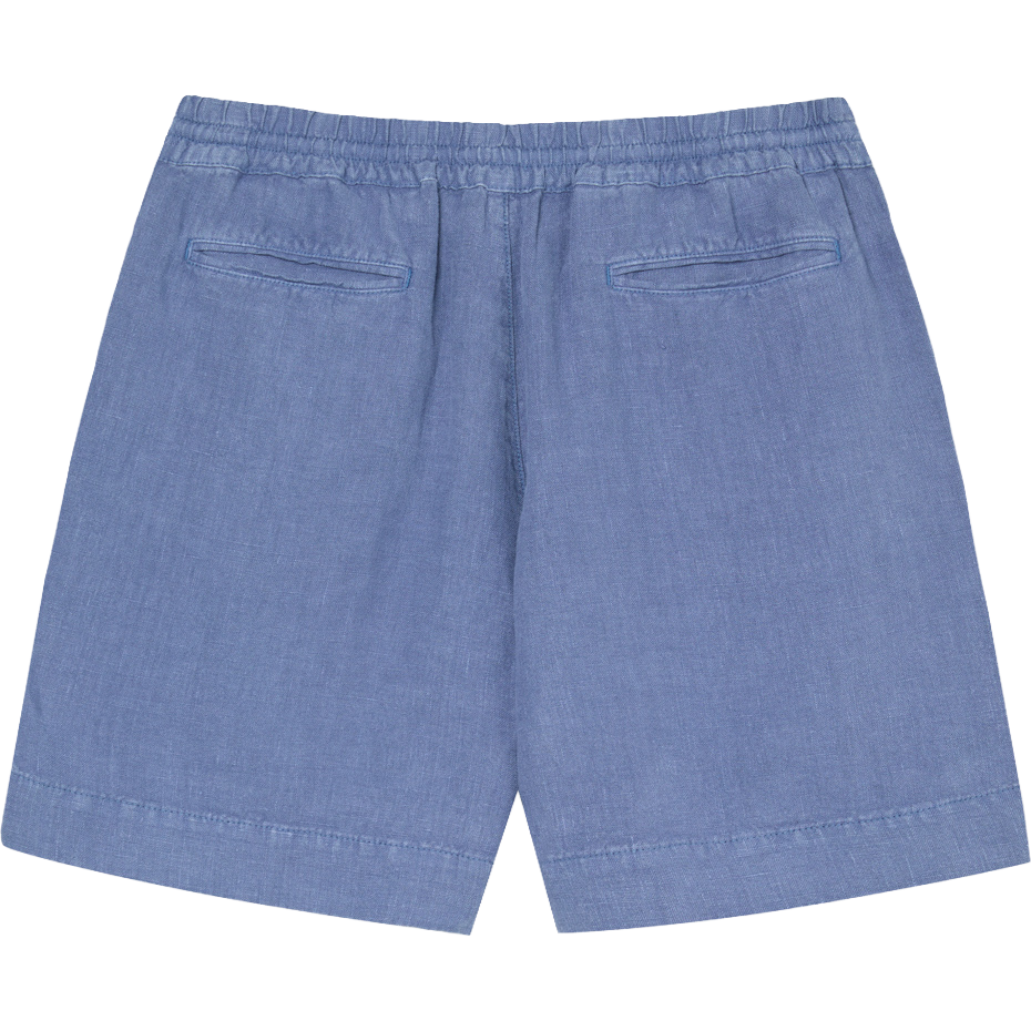 Pestana Shorts - Indigo Linen