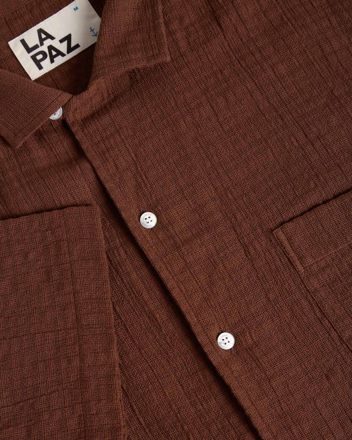 Silveira Panama Shirt - Aztec Brown