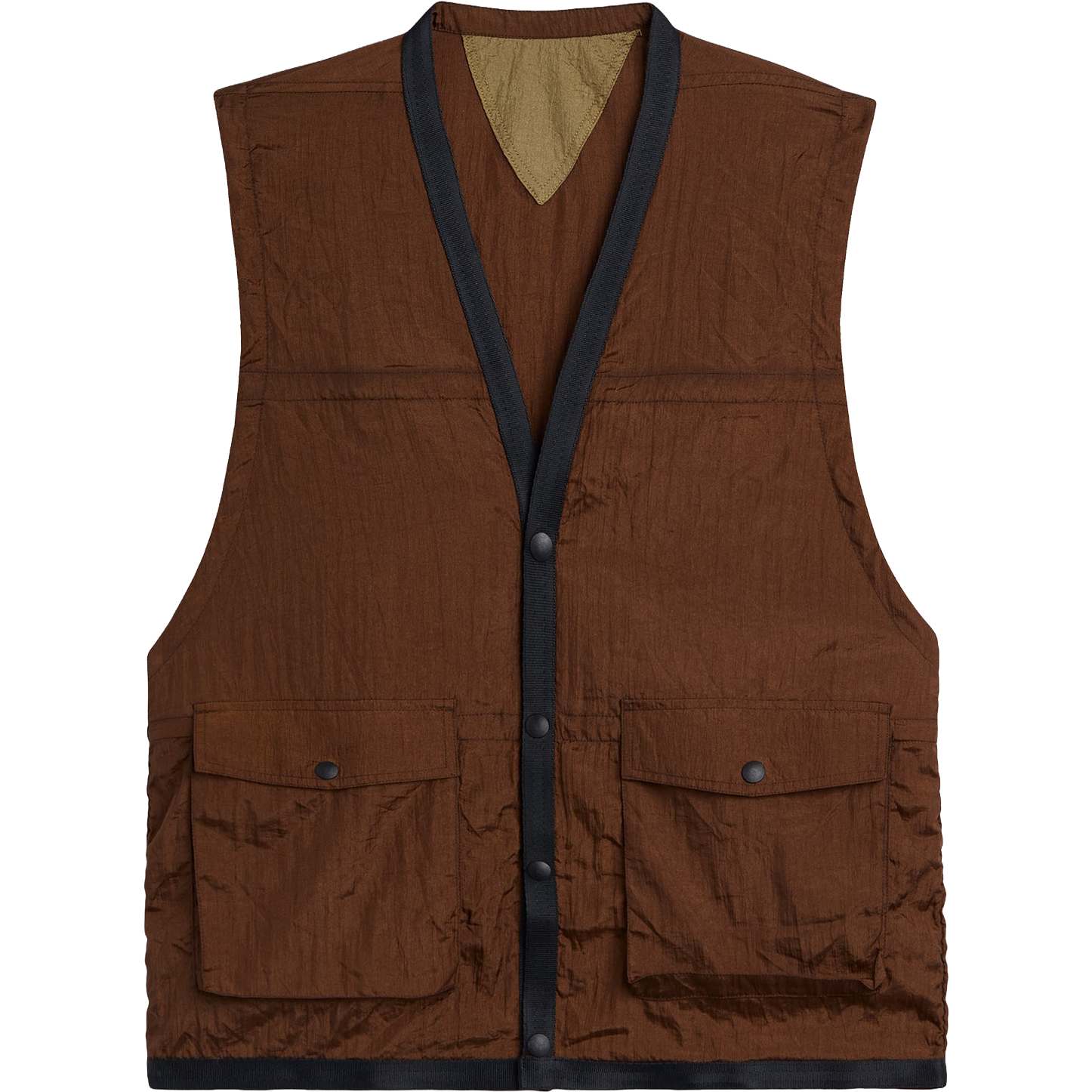 Light Vest - Brown Multi