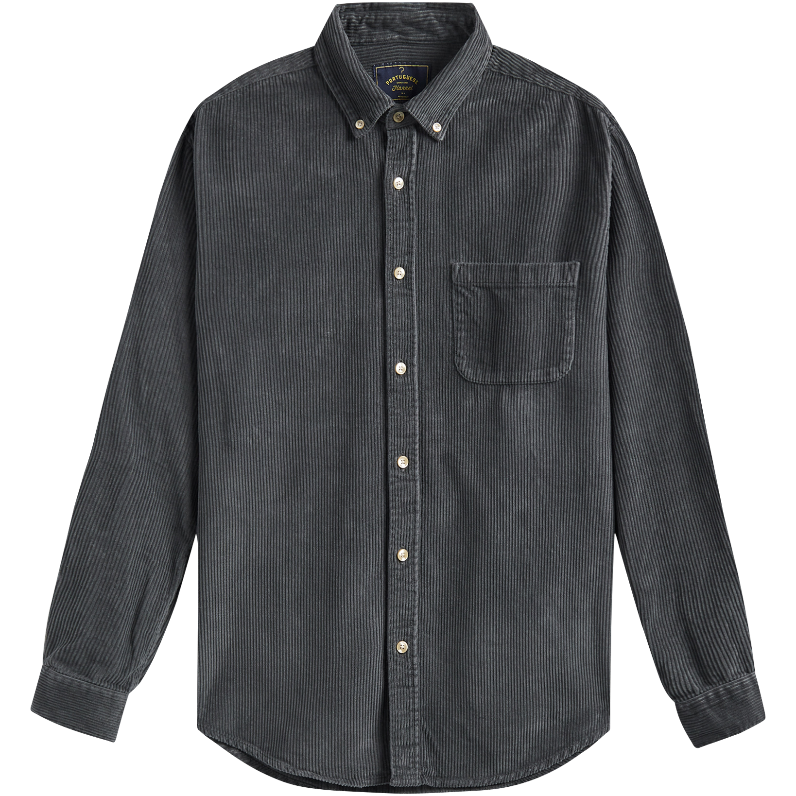 Lobo Corduroy Shirt - Anthracite