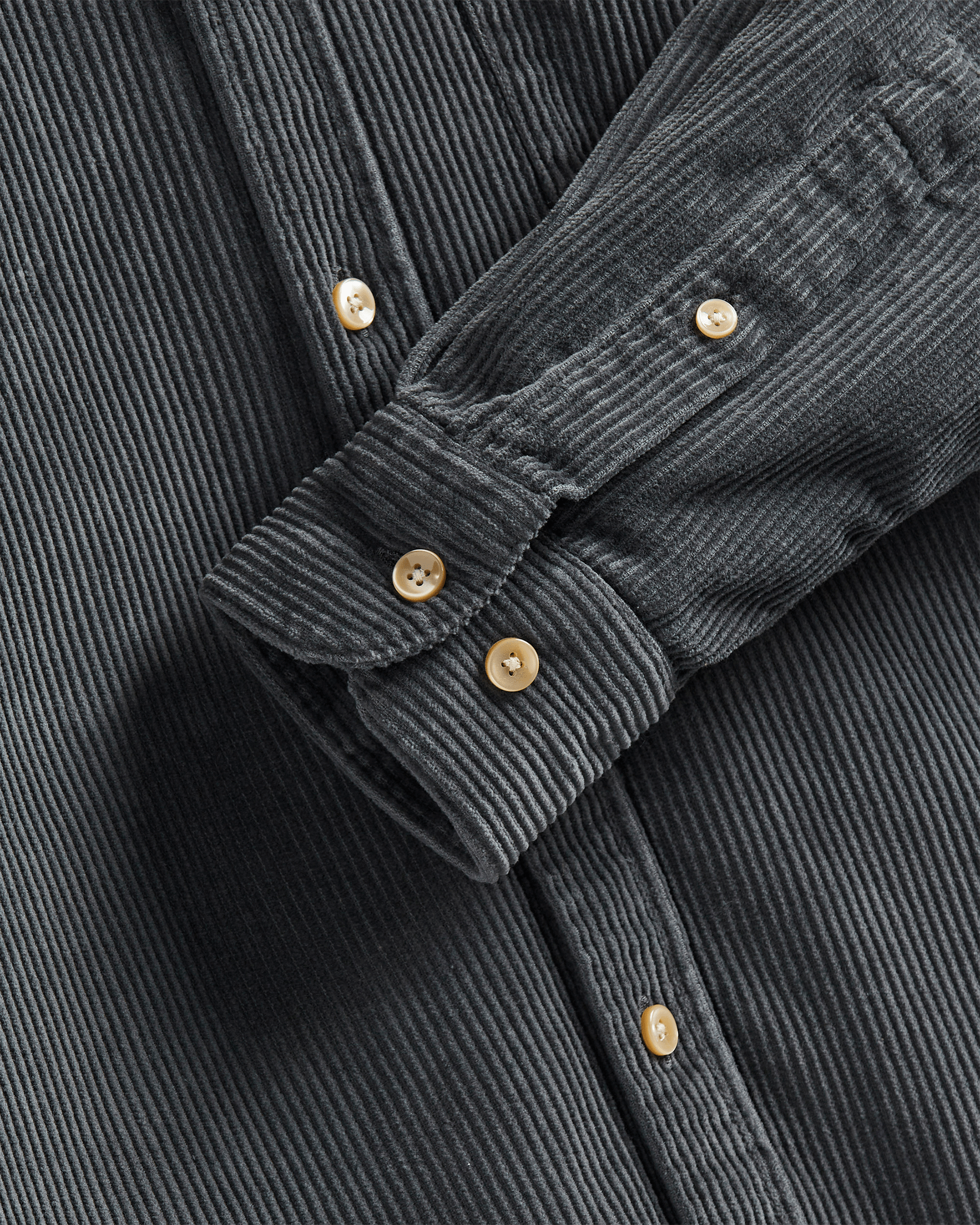 Lobo Corduroy Shirt - Anthracite