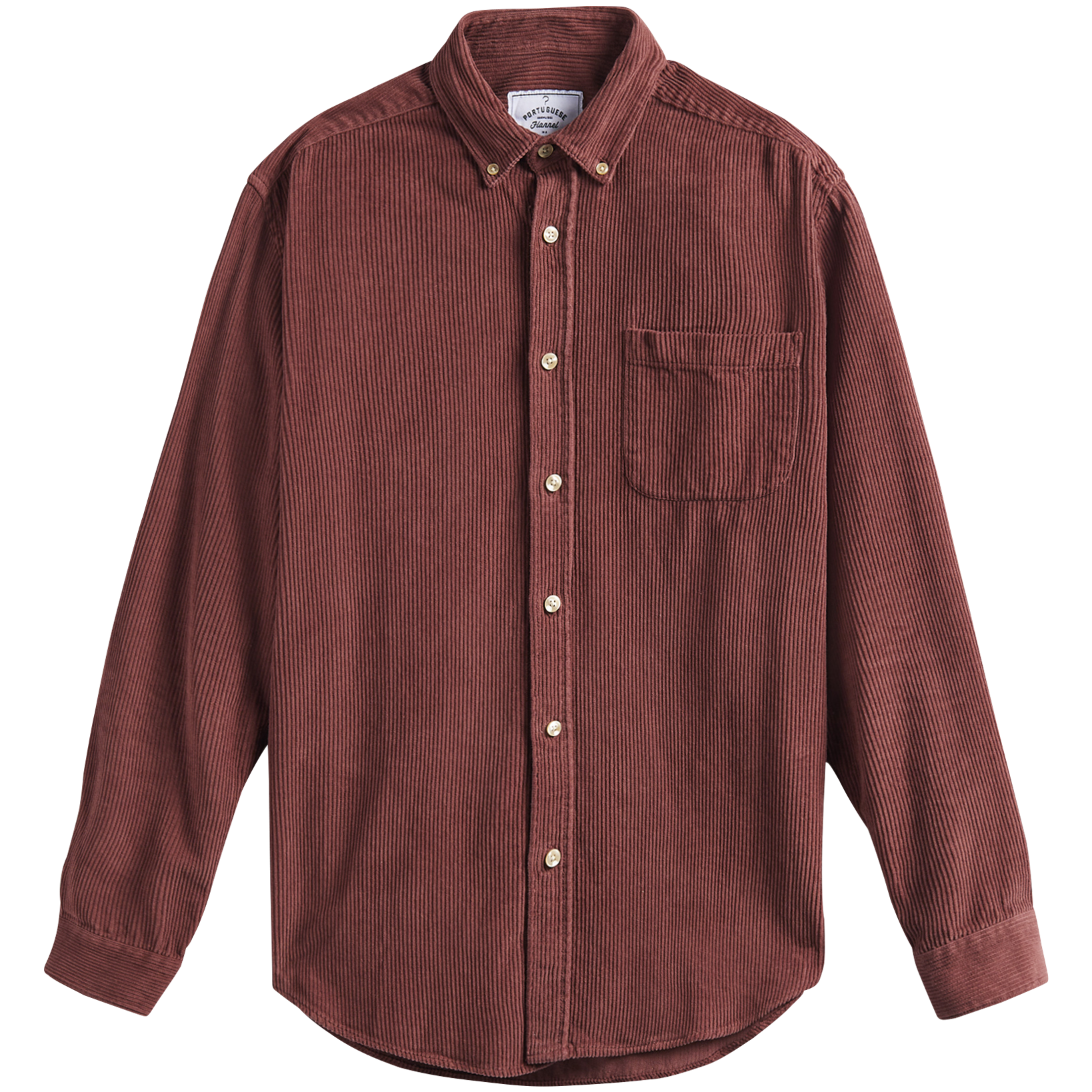 Lobo Corduroy Shirt - Bordeaux