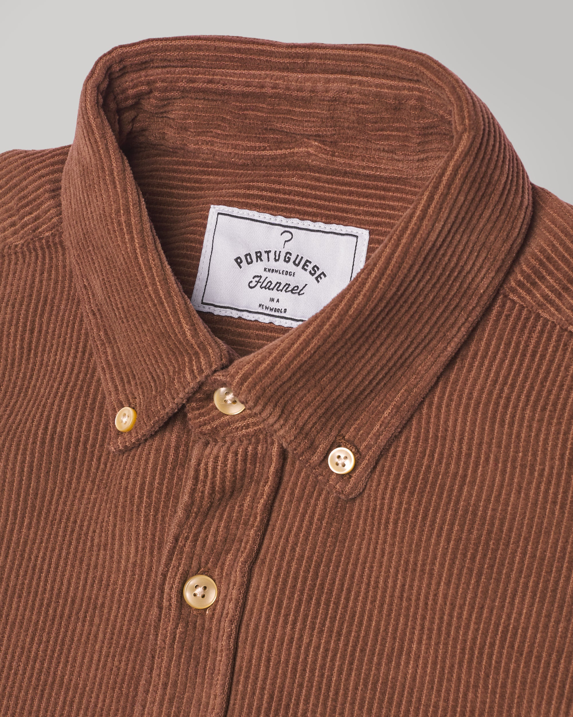 Lobo Corduroy Shirt - Brown