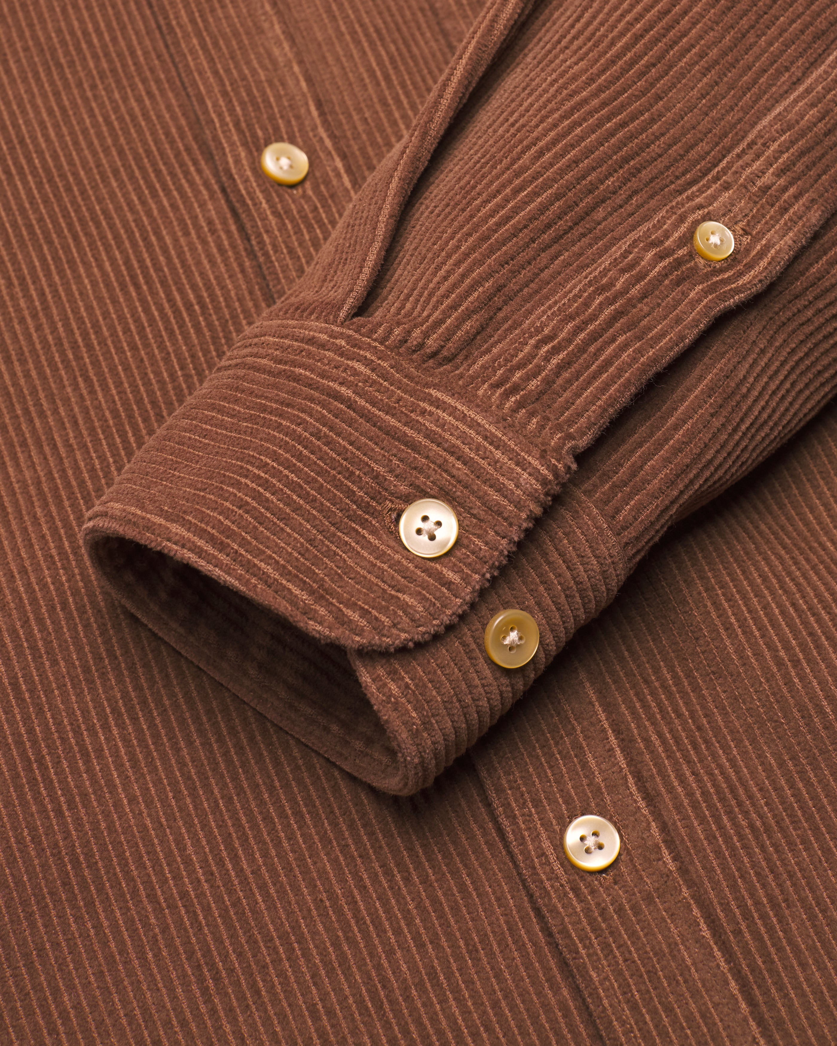 Lobo Corduroy Shirt - Brown