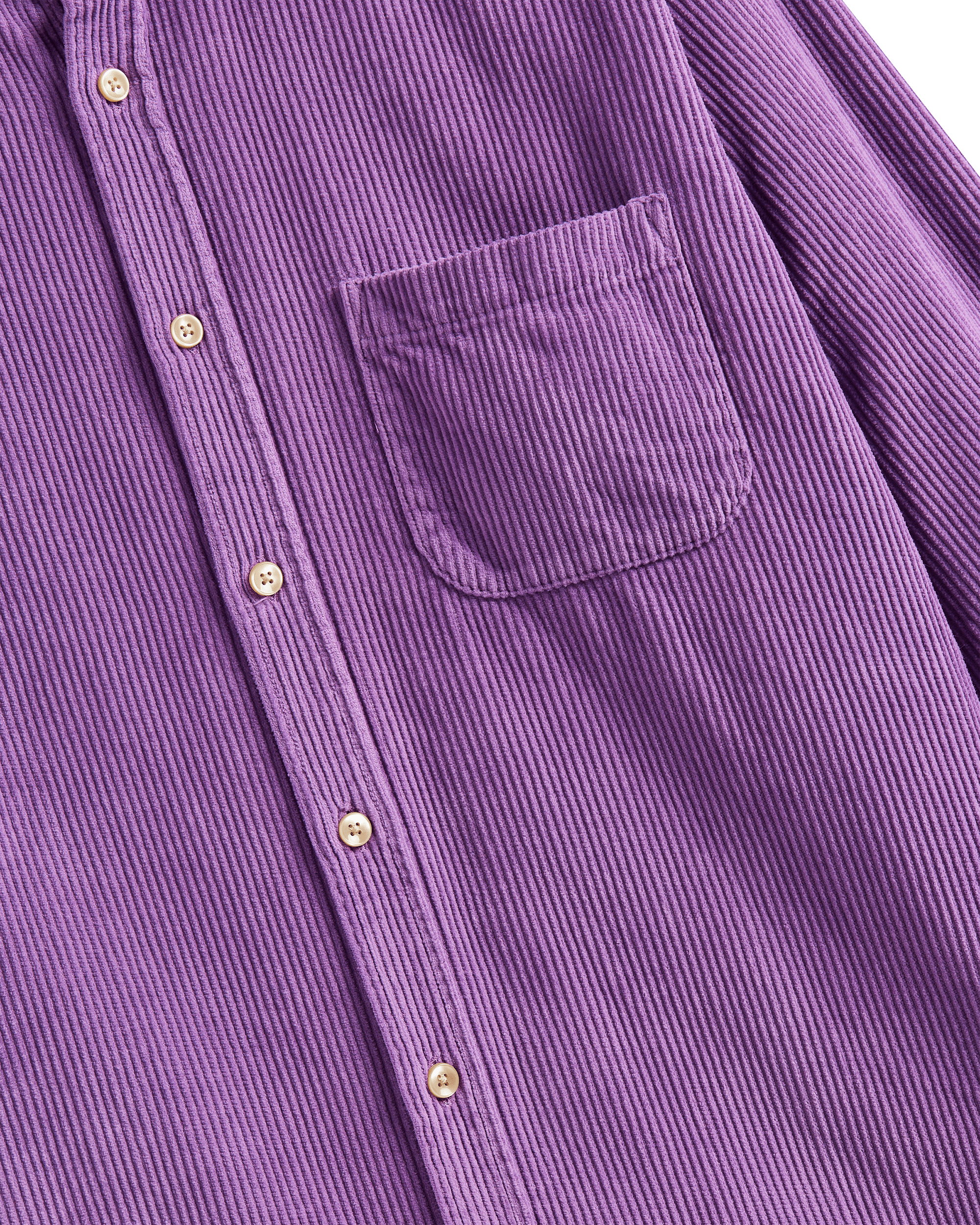 Lobo Corduroy Shirt - Purple