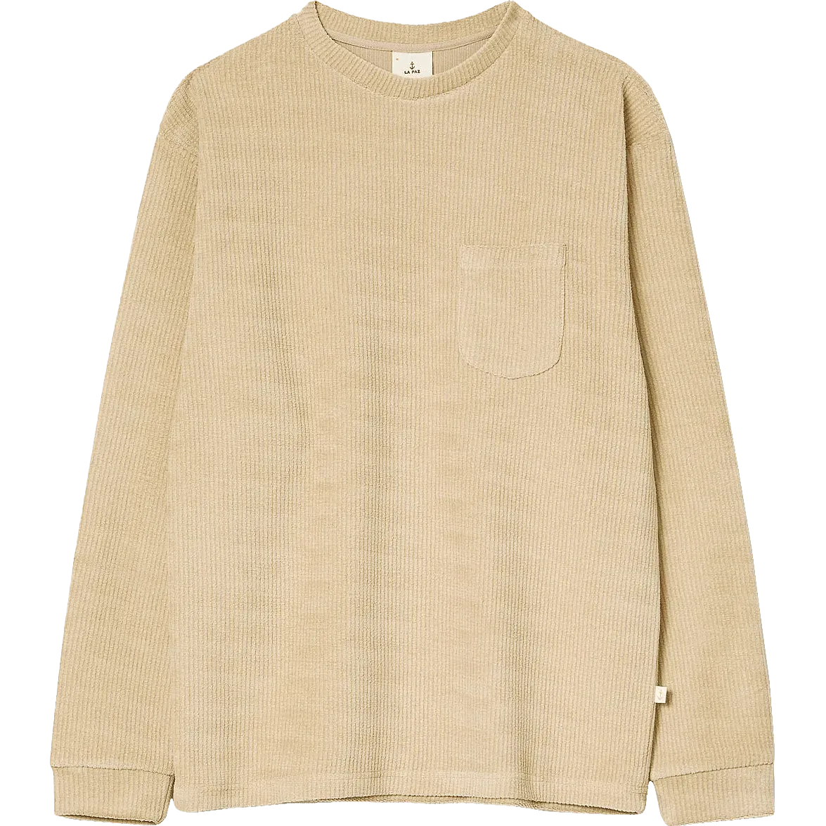 Duarte Ribbed Crewneck - Wheat