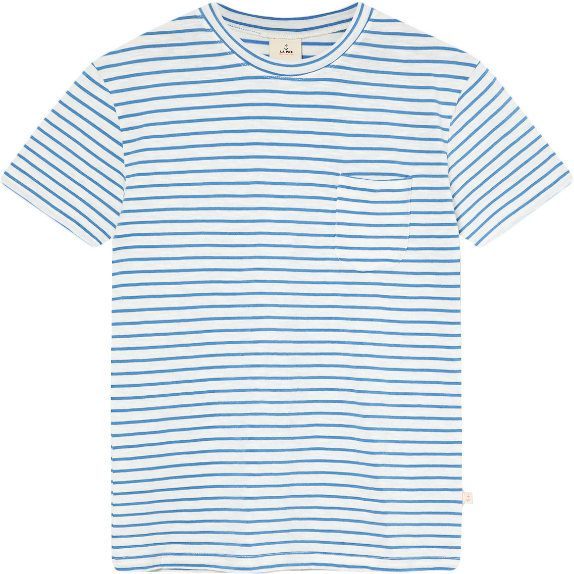 Guerreiro Tee - Azure Stripes