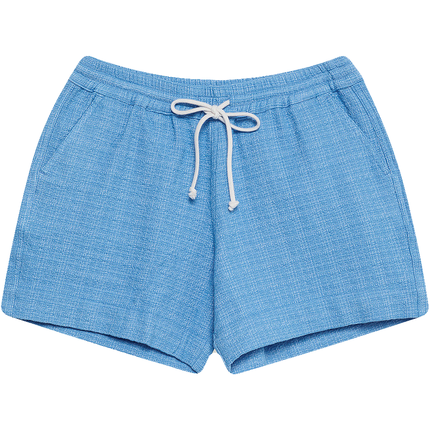 Pestana Texturized Shorts - Azure