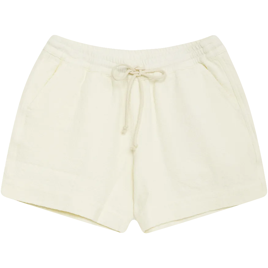 Pestana Texturized Shorts - Ecru