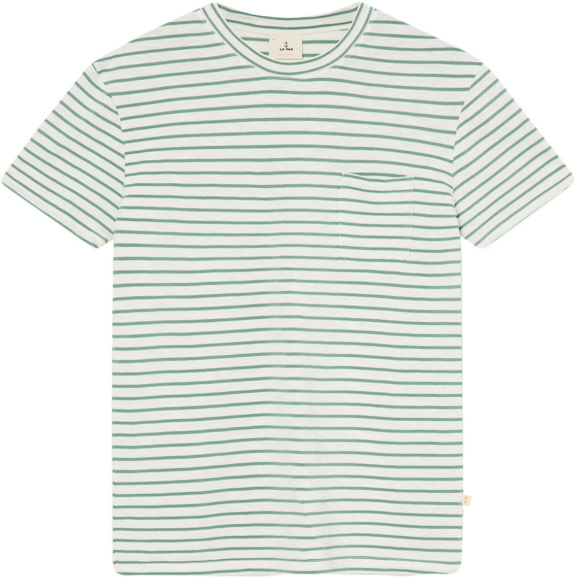 Guerreiro Tee - Green Spray Stripes