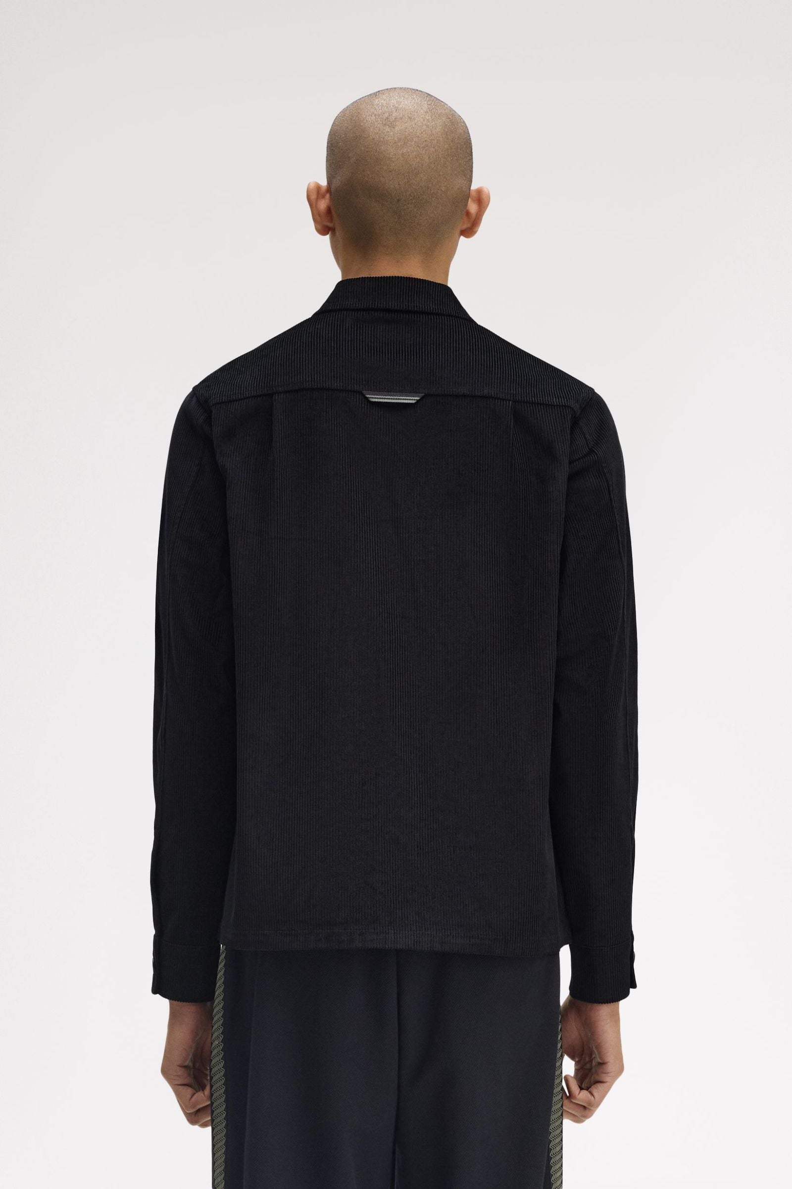 Corduroy Overshirt - Black