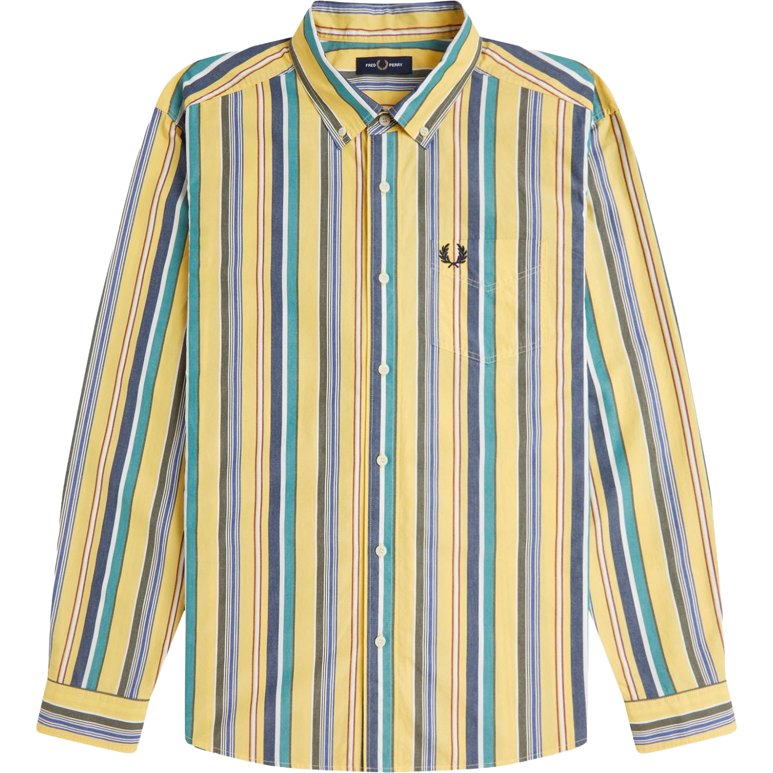 Relaxed Stripe Shirt - Lemon Barley