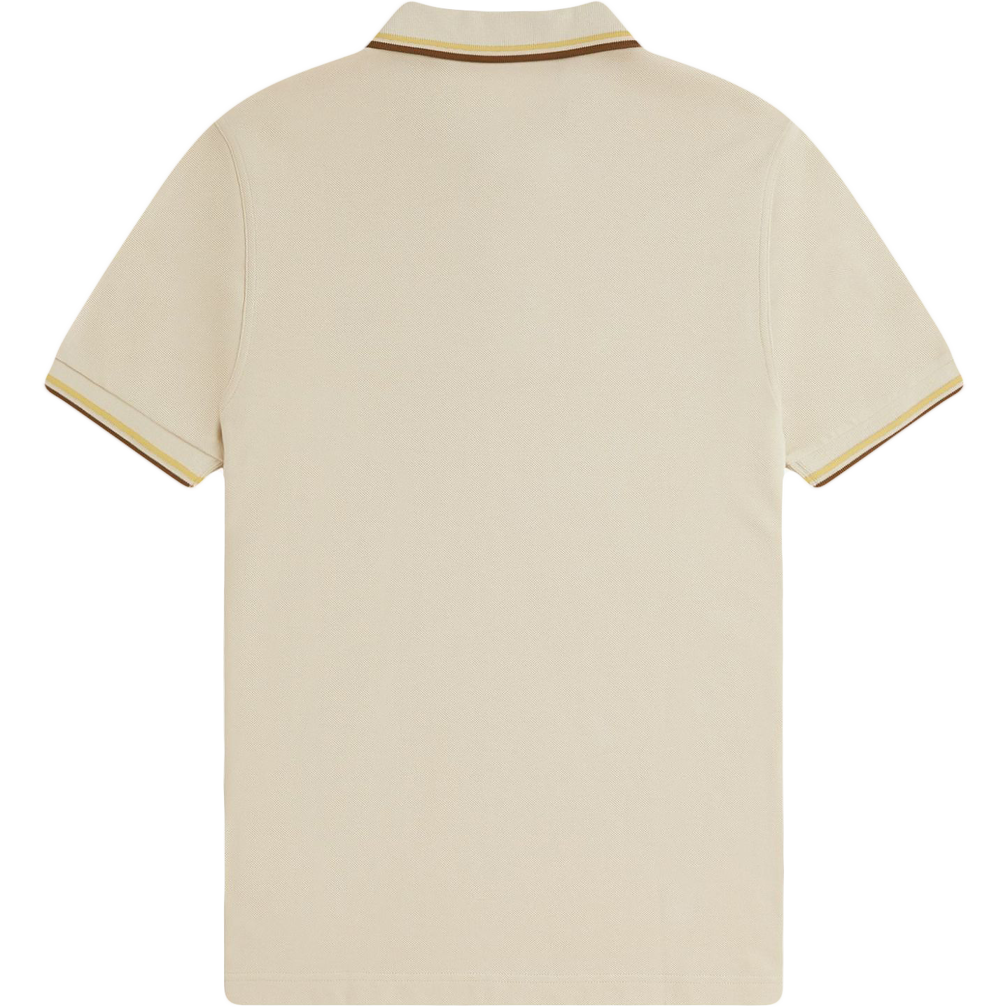 Twin Tipped Polo - Oatmeal / Champion Gold