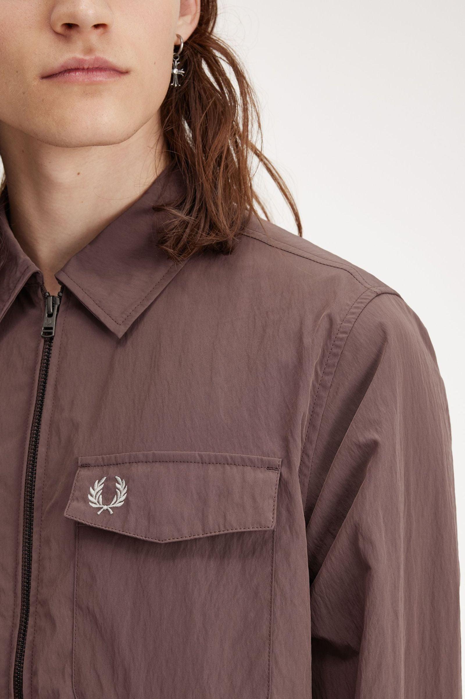 Zip Overshirt - Carrington Brick