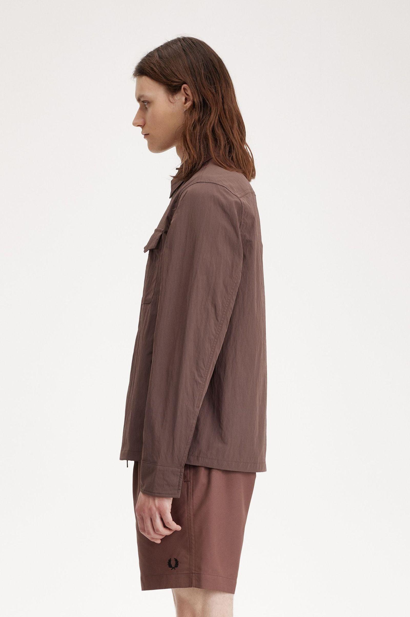 Zip Overshirt - Carrington Brick