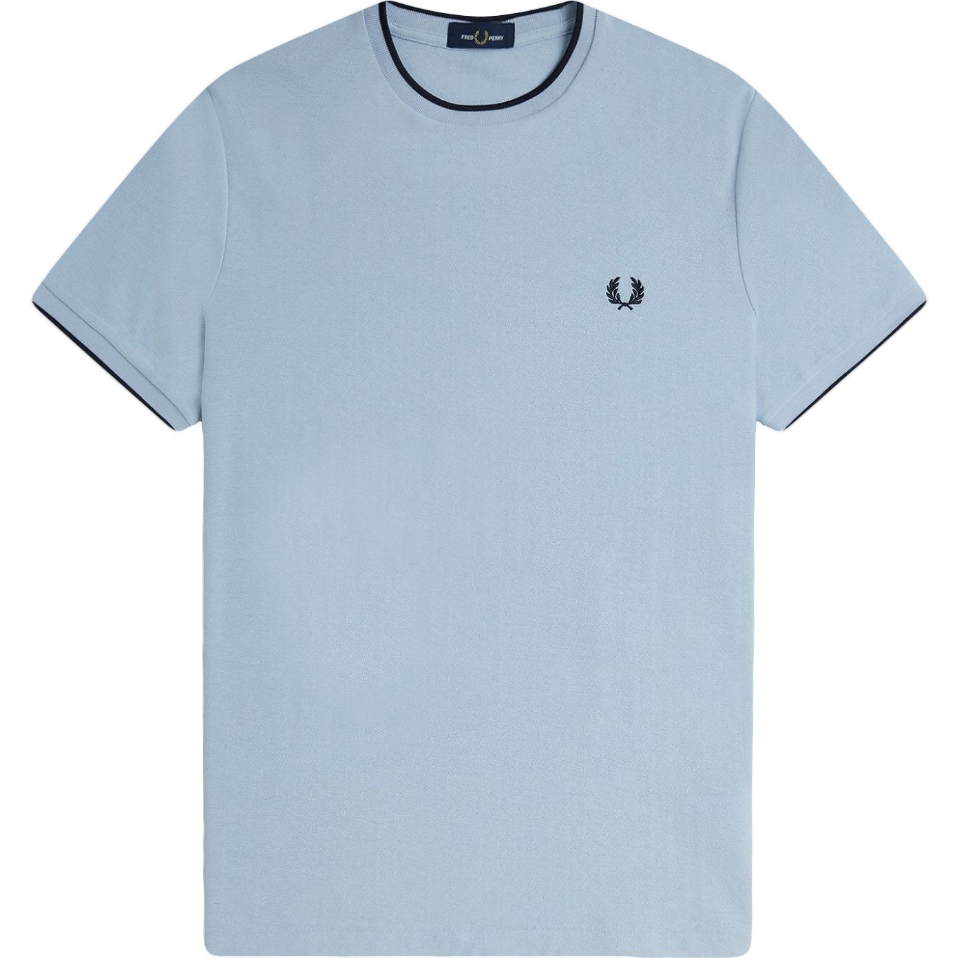 Crepe Pique T-Shirt - Light Smoke